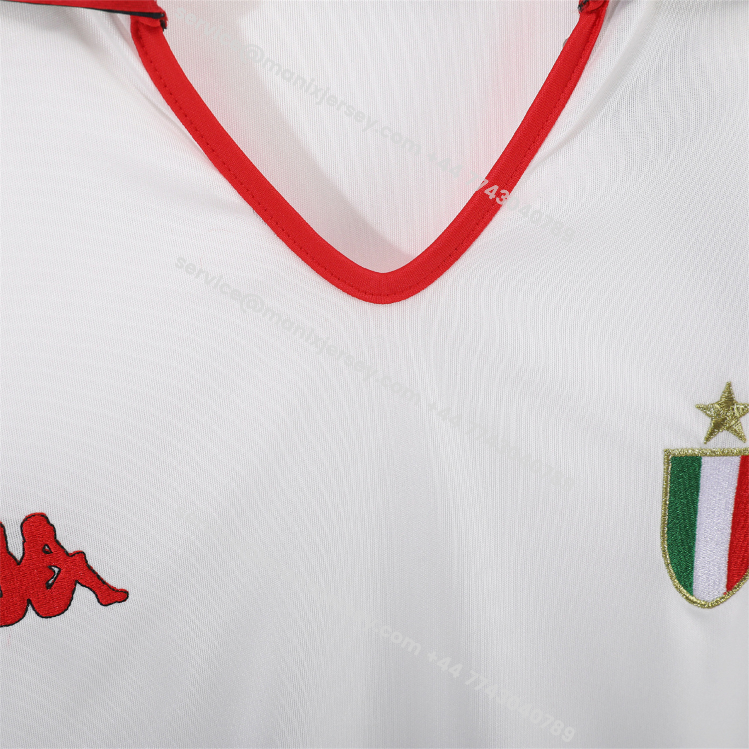 ManixJersey.com | Retro AC Milan 1988-89 Away Jersey -Customize Name, Number and Patch | Worldwide Shipping