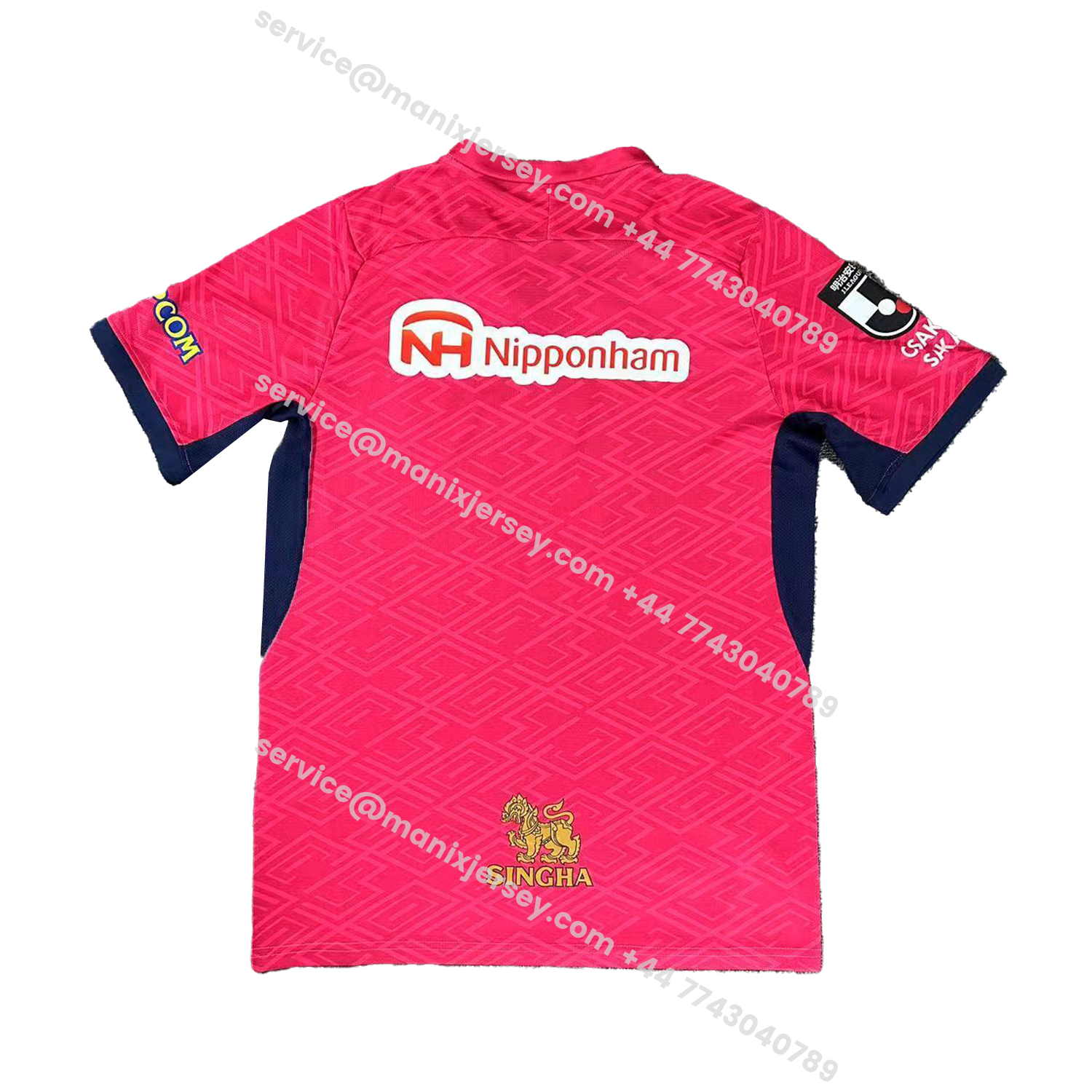 ManixJersey.com | Cerezo Osaka 25-26 Home Jersey - Fans Version -Customize Name, Number and Patch | Worldwide Shipping