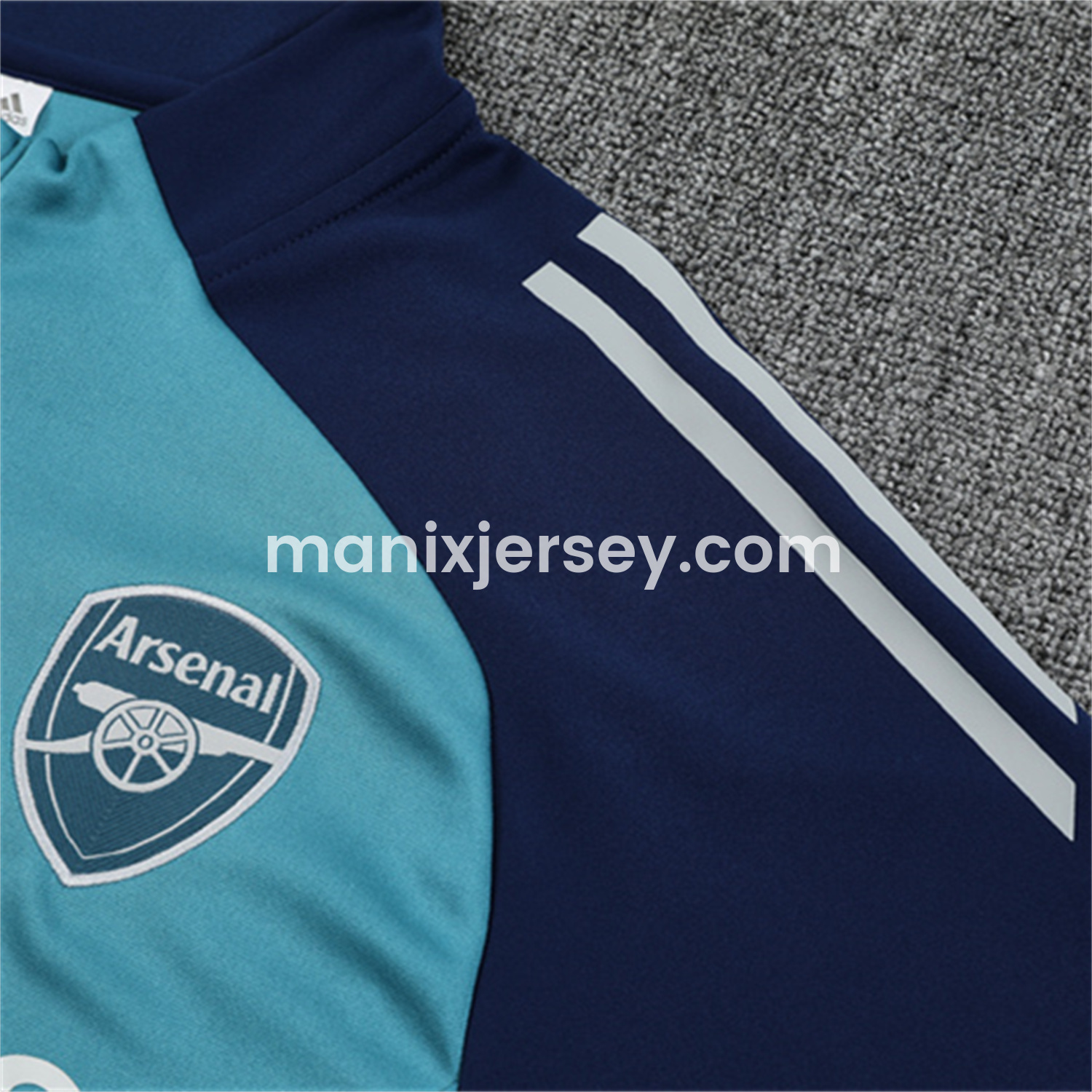 ManixJersey.com | Arsenal 25-26 Kid Long Sleeves Training Set - Green Top & Green Pants -Customize Name, Number and Patch | Worldwide Shipping