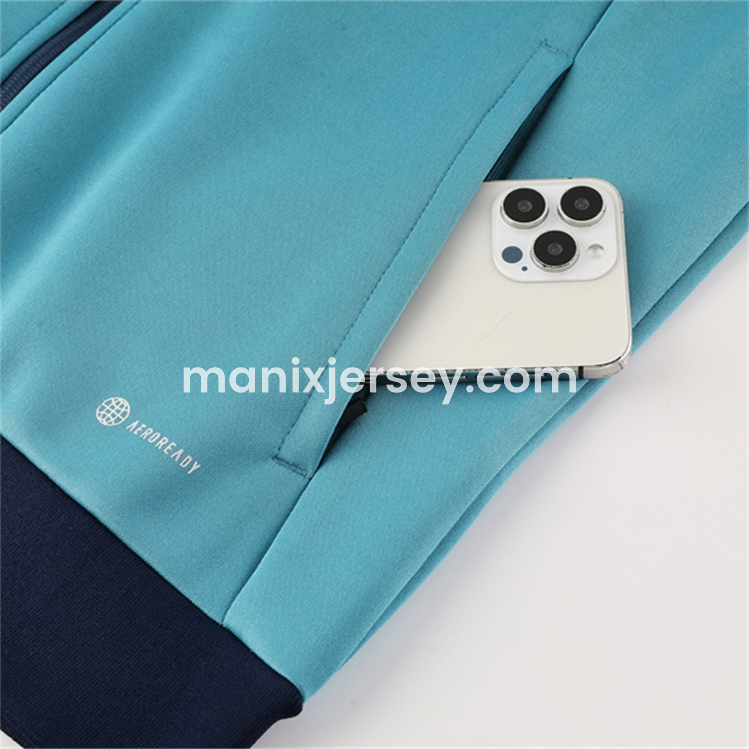ManixJersey.com | Ajax 24-25 Jacket Training Tracksuit - Royal Bule Jackets & Pants -Customize Name, Number and Patch | Worldwide Shipping
