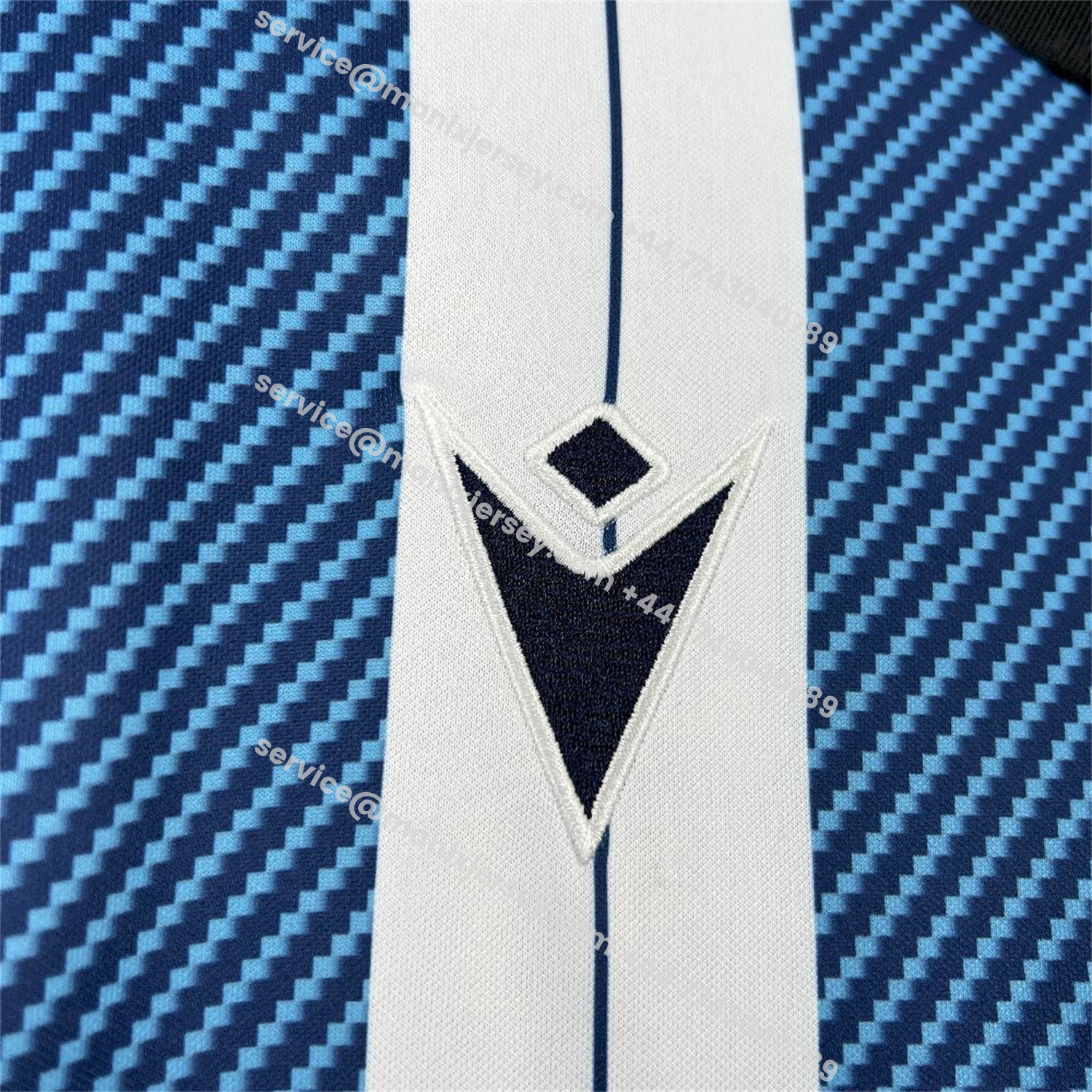 ManixJersey.com | Real Sociedad 25-26 Home Blue And White Jersey - Fans Version -Customize Name, Number and Patch | Worldwide Shipping