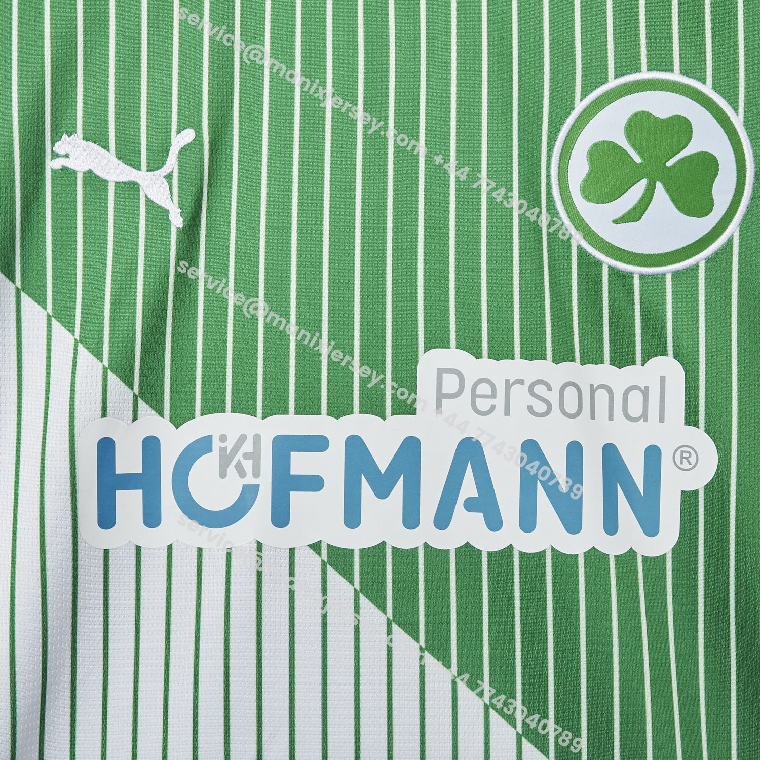 ManixJersey.com | Furth 25-26 Home Jersey - Fans Version -Customize Name, Number and Patch | Worldwide Shipping