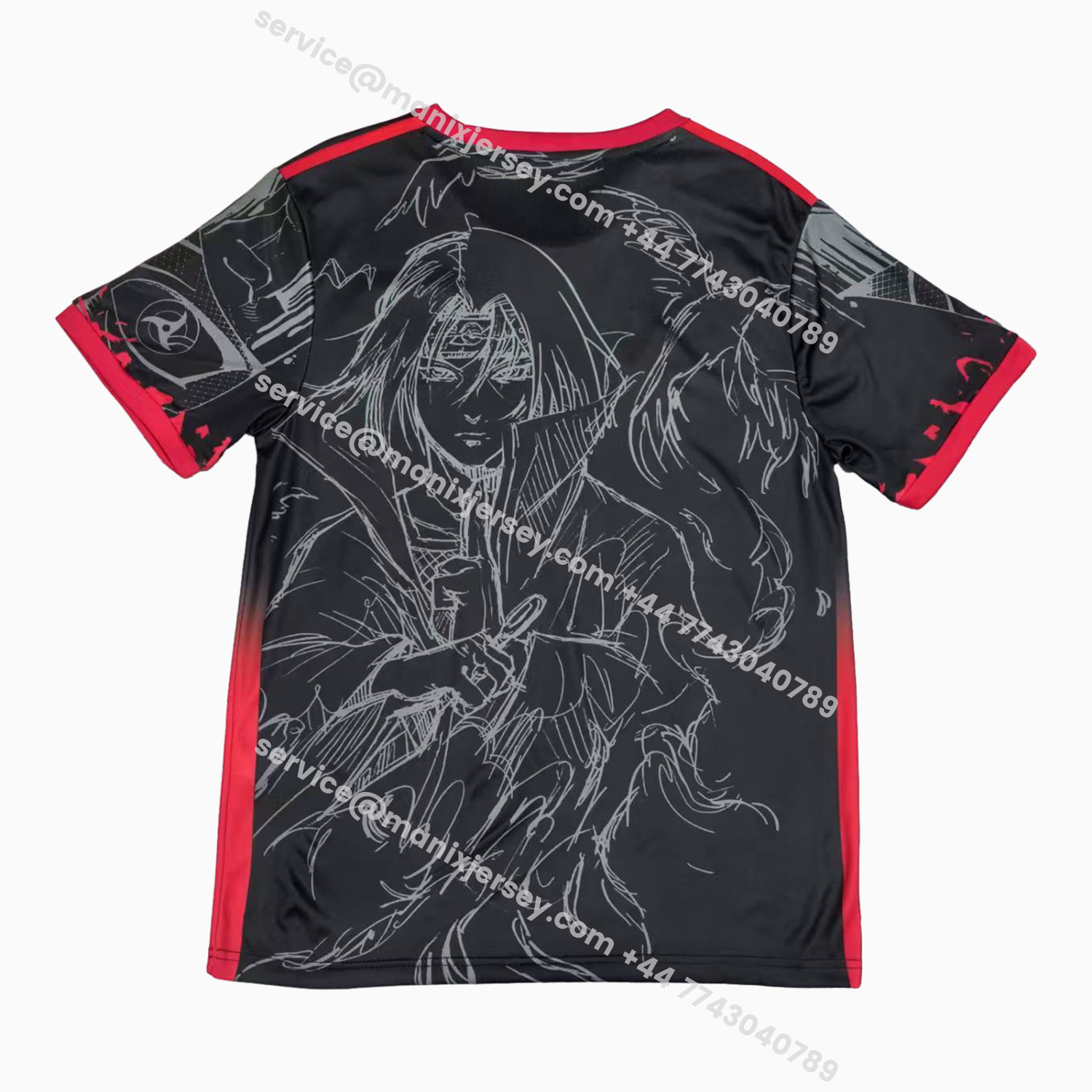 ManixJersey.com | Japan 25-26 Uchiha Itachi Amaterasu Special Jersey - Fans Version -Customize Name, Number and Patch | Worldwide Shipping