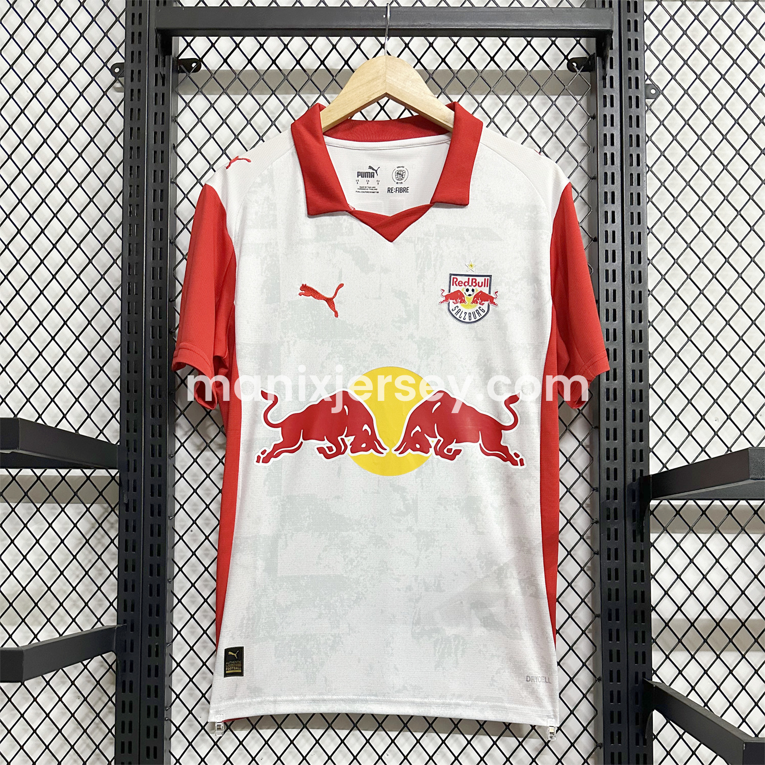 ManixJersey.com | Red Bull Salzburg 25-26 Home Jersey - Fans Version -Customize Name, Number and Patch | Worldwide Shipping