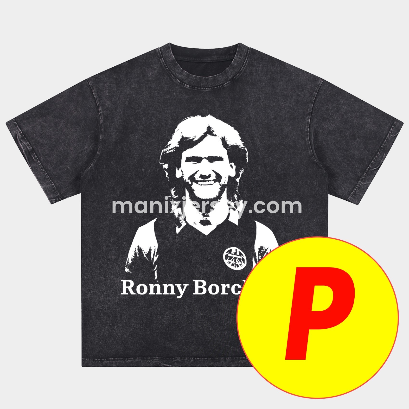 ManixJersey.com | Bayern Munich 125th Legendary Players Oversized Washed T-Shirt -Customize Name, Number and Patch | Worldwide Shipping