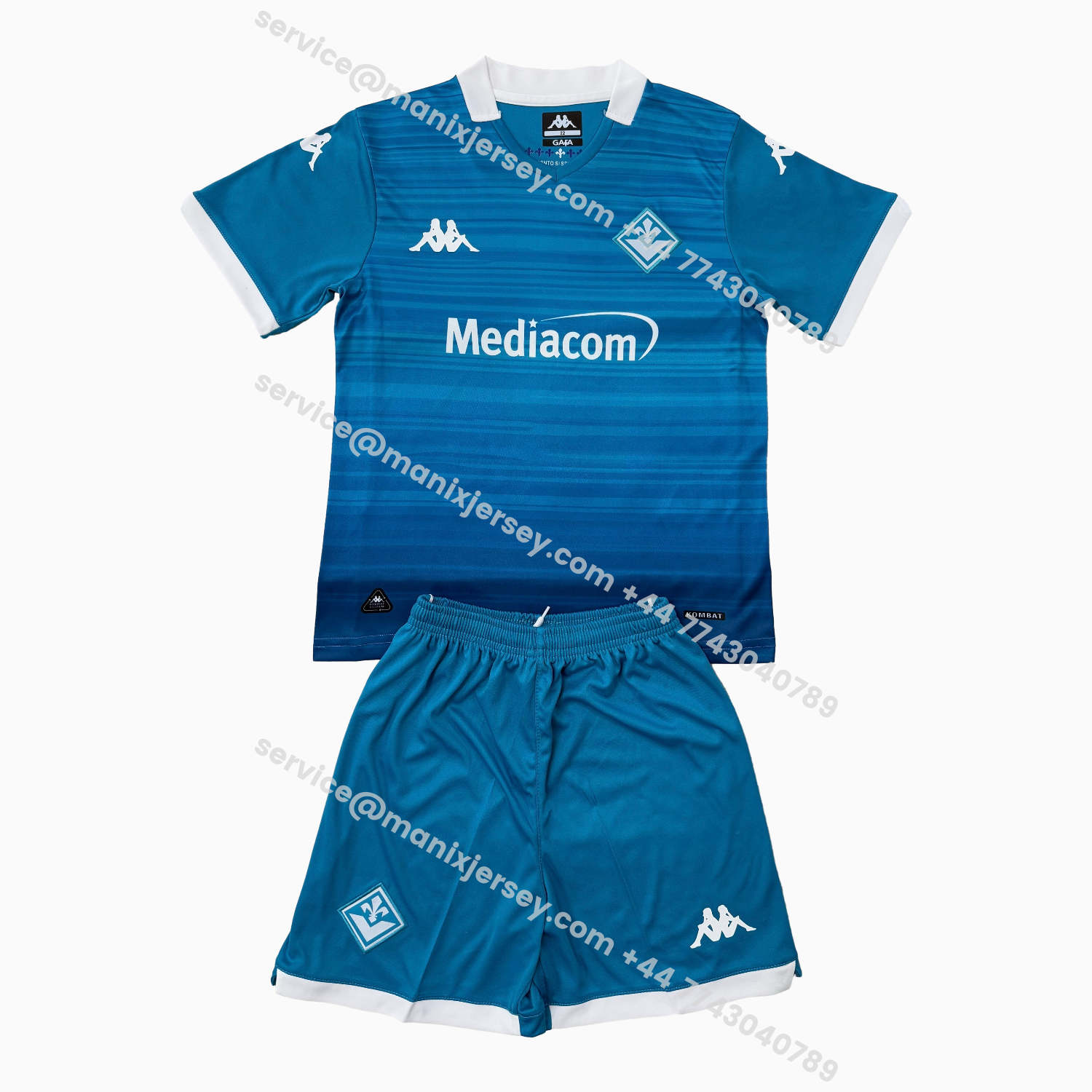 ManixJersey.com | Fiorentina 25-26 Third Kids Kit -Customize Name, Number and Patch | Worldwide Shipping