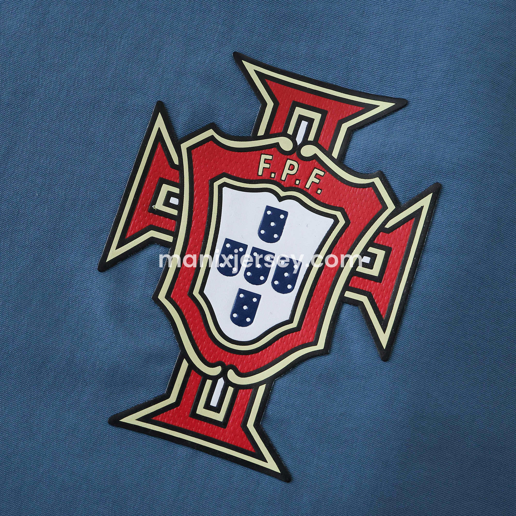 ManixJersey.com | Portugal 24-25 Double Sided Reversible Windbreaker - Red & Blue -Customize Name, Number and Patch | Worldwide Shipping