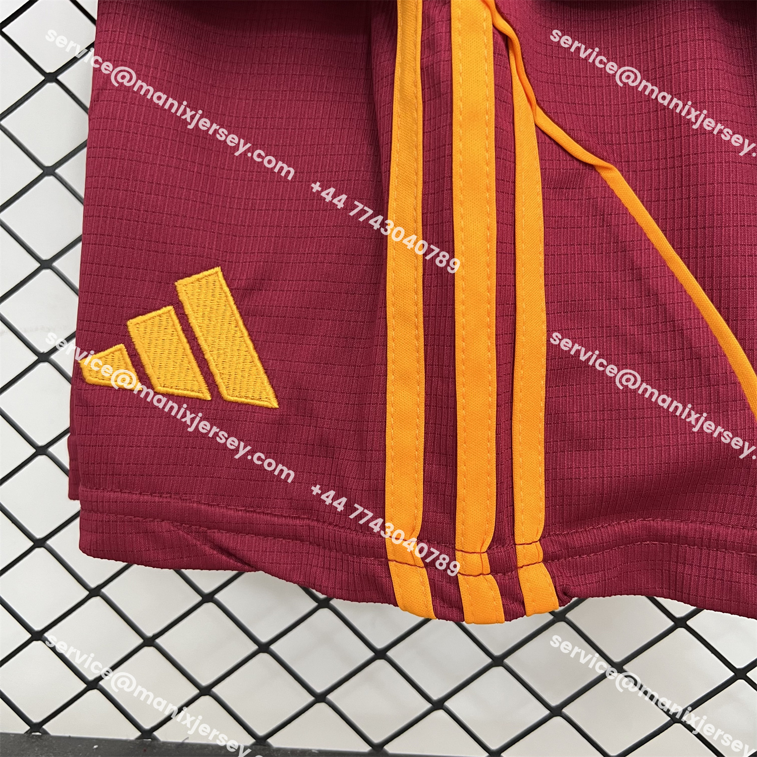 ManixJersey.com | AS Roma 25-26 Home Unsponsored Kids Kit -Customize Name, Number and Patch | Worldwide Shipping