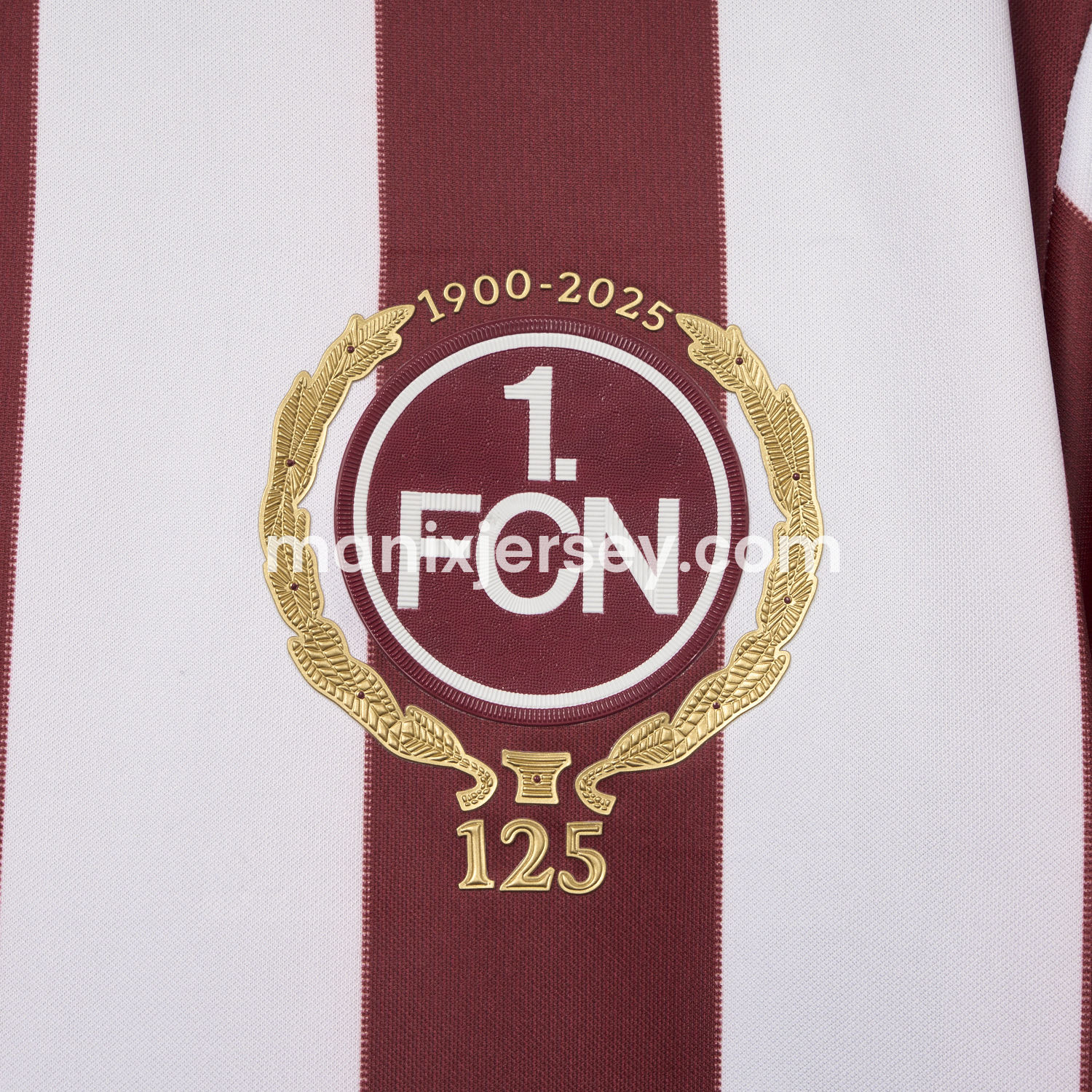 ManixJersey.com | Nürnberg 24-25 125-Year Anniversary Jersey With Sponsors - Fans Version -Customize Name, Number and Patch | Worldwide Shipping