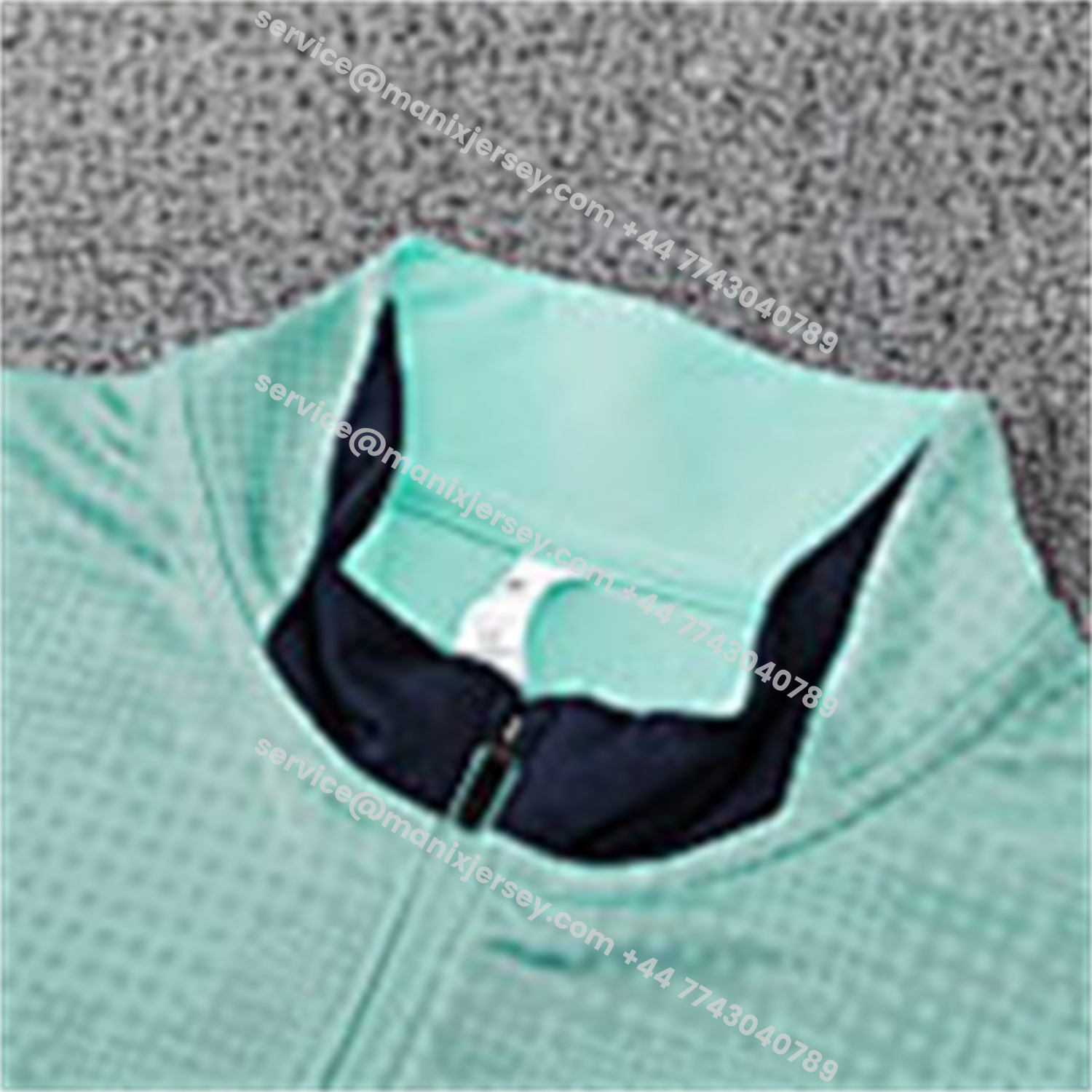 ManixJersey.com | Marseille 25-26 Long Sleeve Training Set - Nattierblue Top & Deep Blue Pants -Customize Name, Number and Patch | Worldwide Shipping