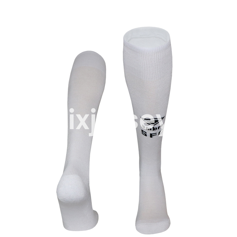 ManixJersey.com | Santos 24-25 Home Socks - White -Customize Name, Number and Patch | Worldwide Shipping