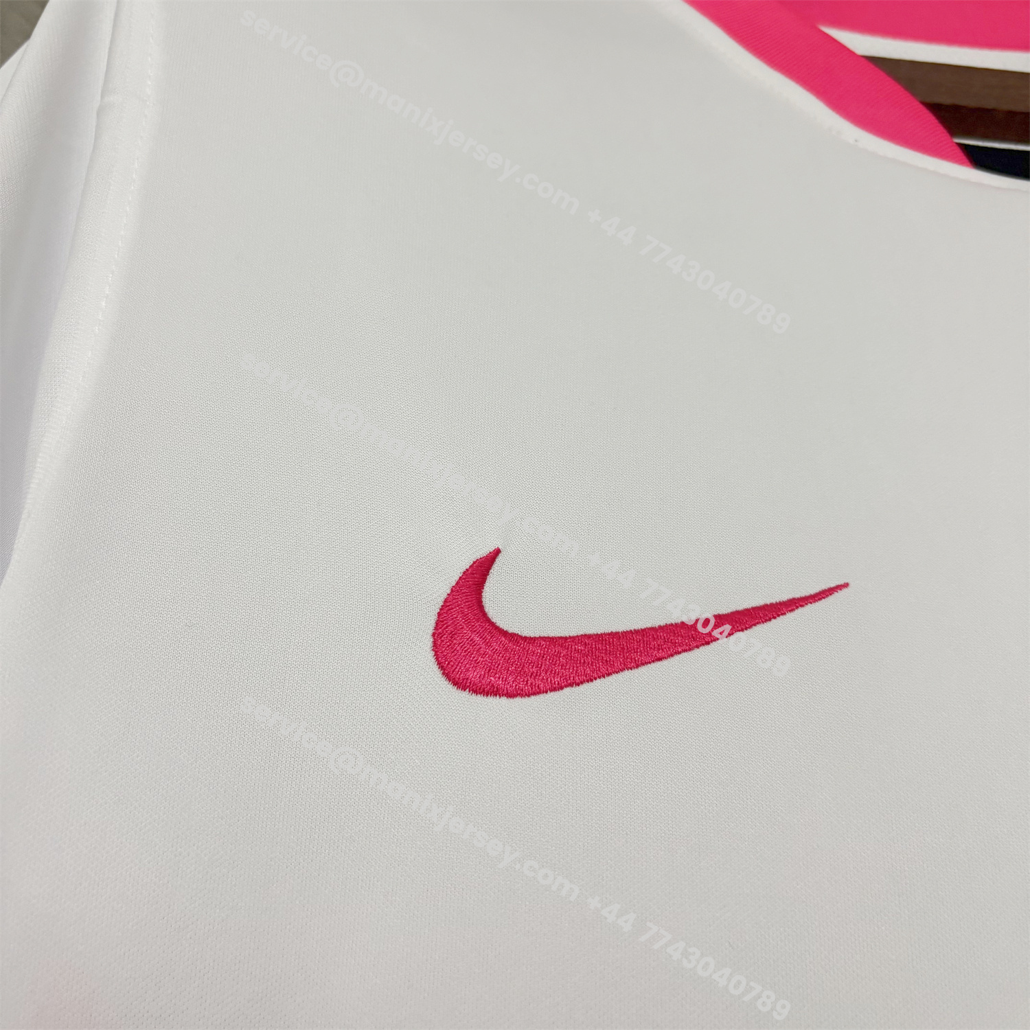 ManixJersey.com | Sporting CP 25-26 Pink And White Special Jersey - Fans Version -Customize Name, Number and Patch | Worldwide Shipping