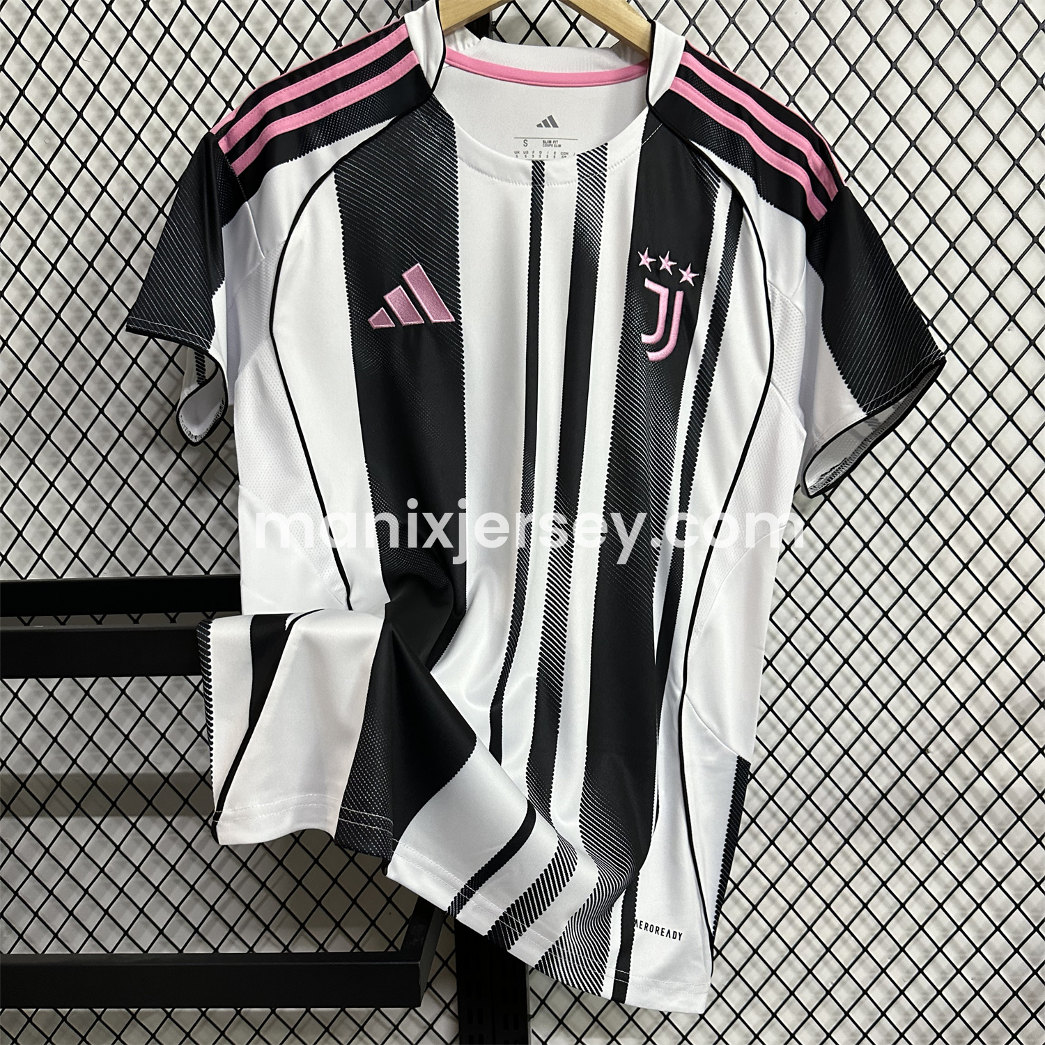 ManixJersey.com | Juventus 25-26 Home Unsponsored Jersey - Fans Version -Customize Name, Number and Patch | Worldwide Shipping