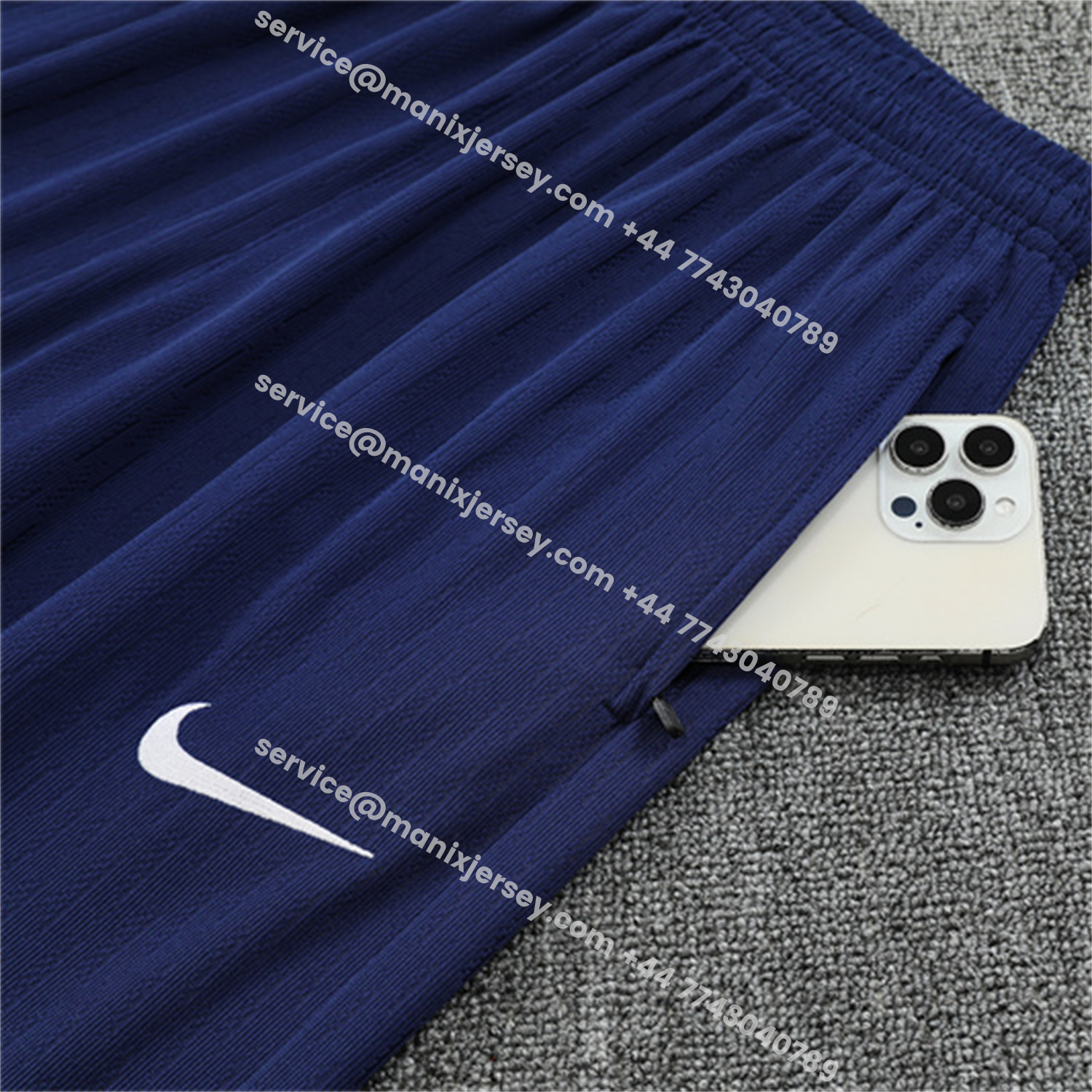 ManixJersey.com | Brazil 25-26 Kids Long Sleeve Training Set - Colorful Camouflage Top & Royal Blue Pants -Customize Name, Number and Patch | Worldwide Shipping