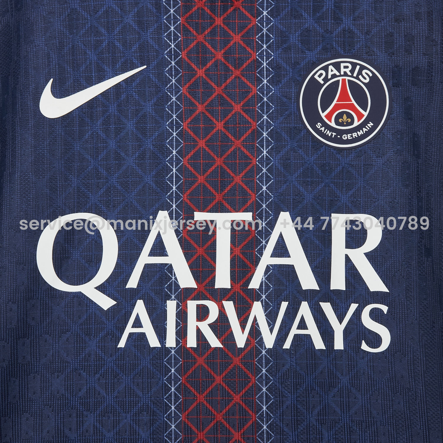 ManixJersey.com | Paris Saint-Germain PSG 25-26 Home Kids Kit - Player Version -Customize Name, Number and Patch | Worldwide Shipping