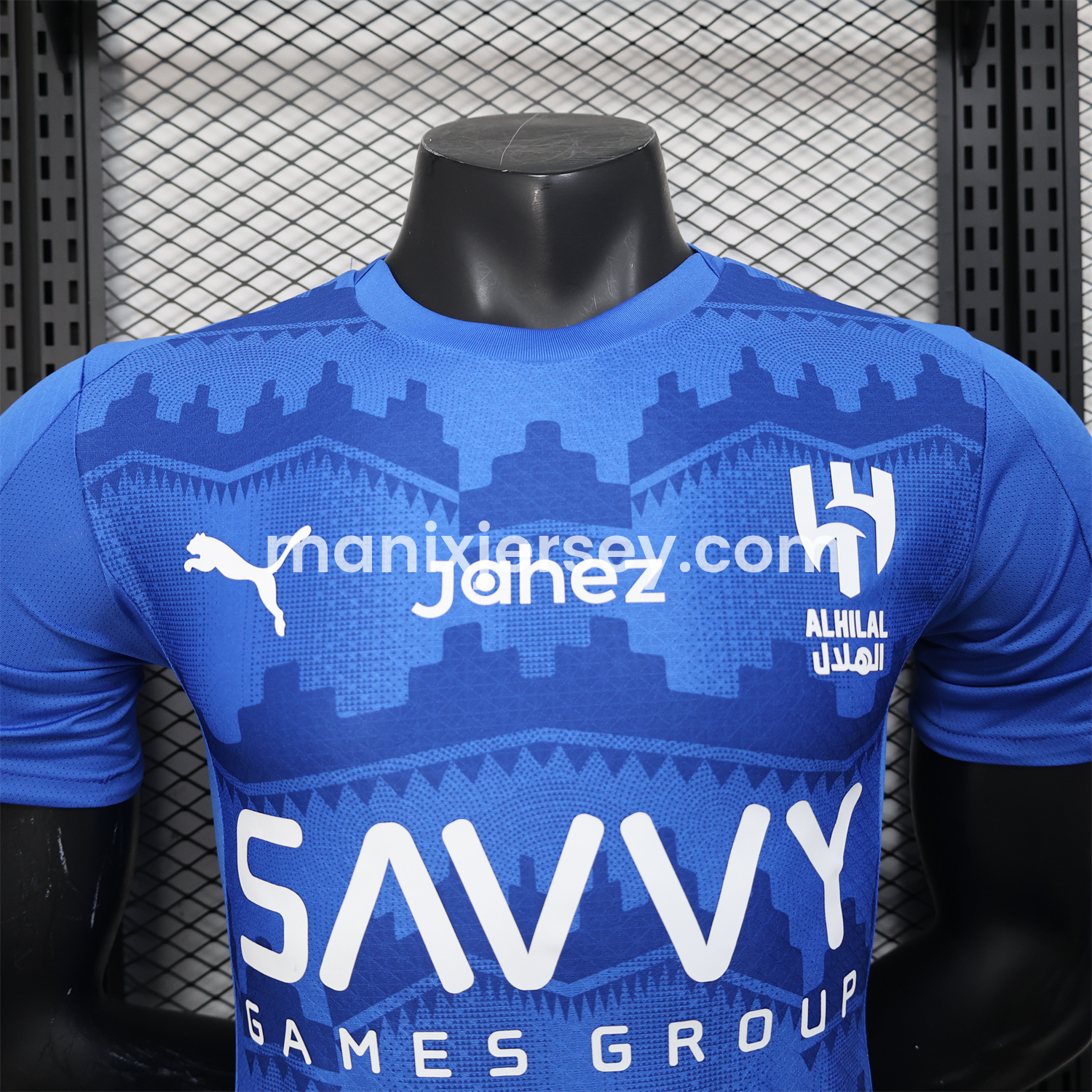 ManixJersey.com | Al Hilal Riyadh Crescent 25-26 Club Home Jersey - Player Version -Customize Name, Number and Patch | Worldwide Shipping