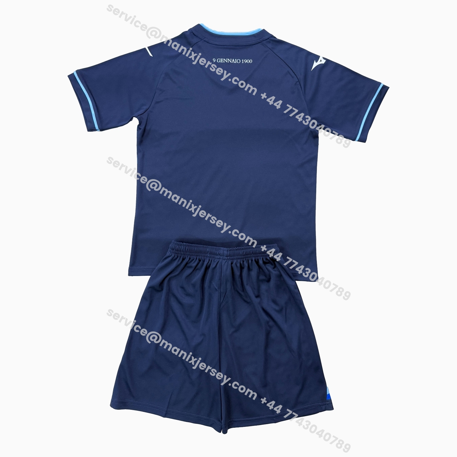 ManixJersey.com | Lazio 25-26 Third Kids Kit -Customize Name, Number and Patch | Worldwide Shipping