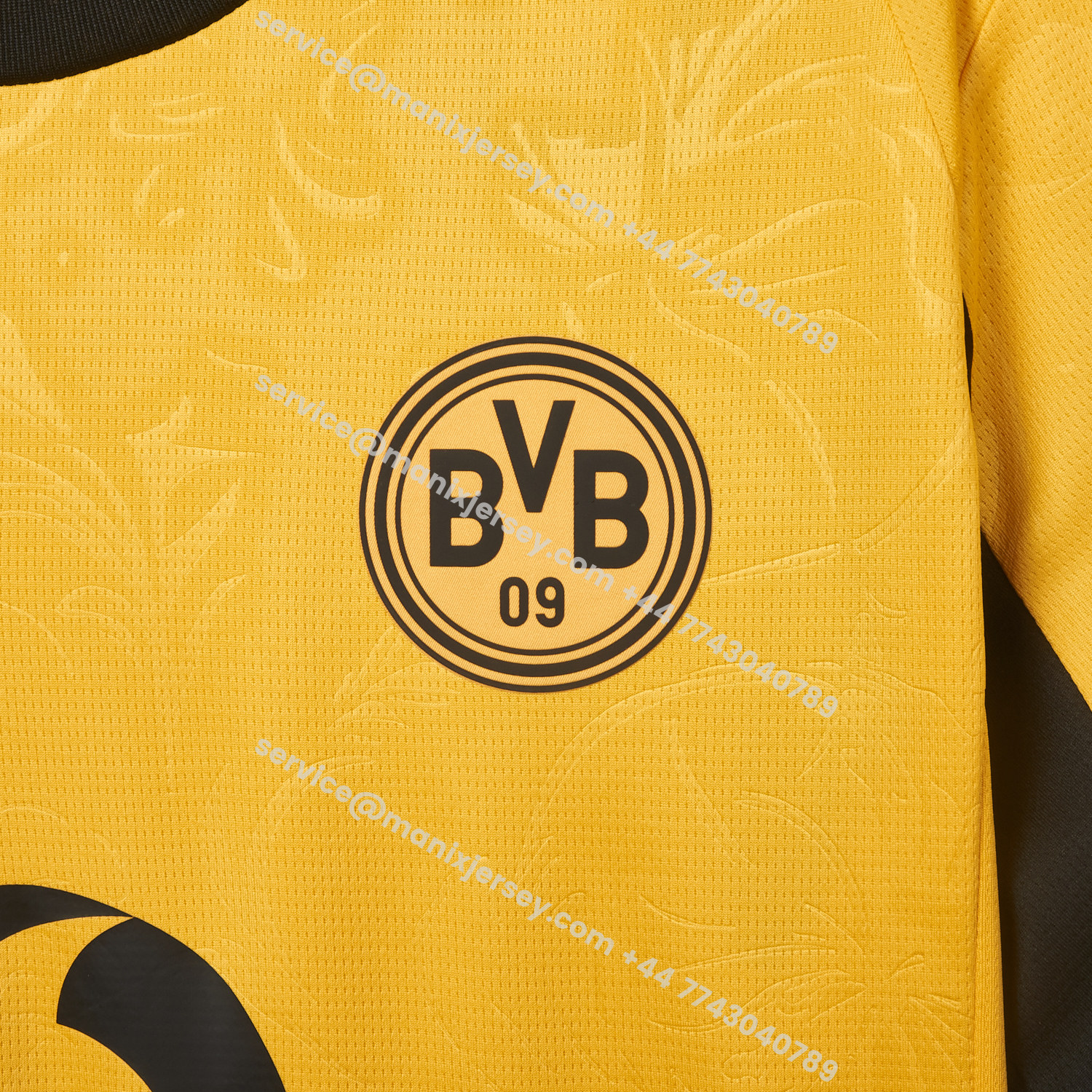 ManixJersey.com | Dortmund 25-26 Yellow Cup Jersey With Sponsors - Fans Version -Customize Name, Number and Patch | Worldwide Shipping