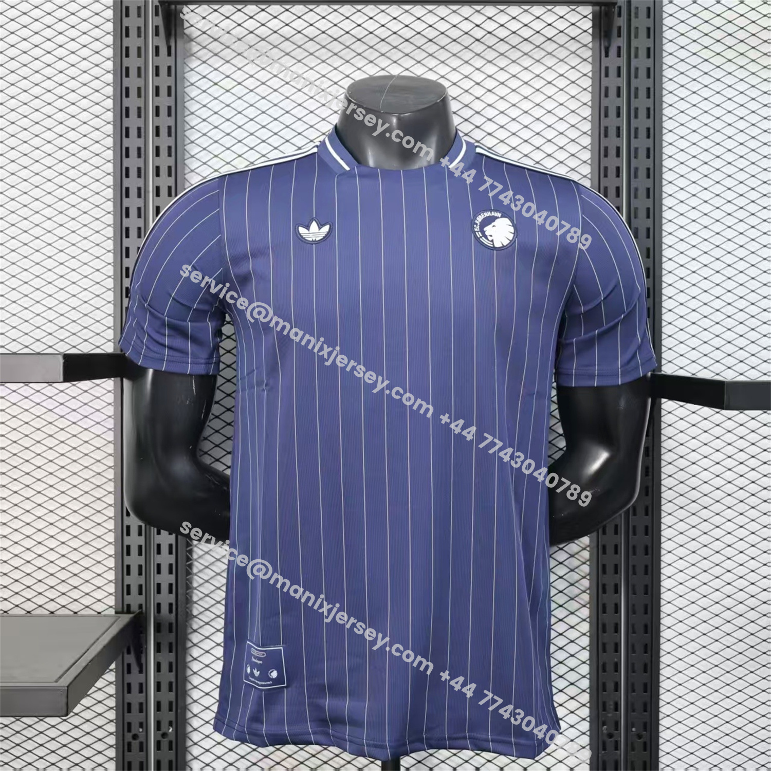 ManixJersey.com | Newcastle United 25-26 Icon Range Travel Special Edition Deep Blue Jersey - Player Version -Customize Name, Number and Patch | Worldwide Shipping