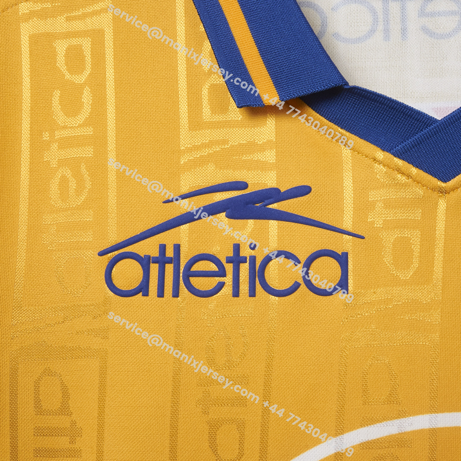 ManixJersey.com | Retro Tigres UANL 1999-00 Home Jersey -Customize Name, Number and Patch | Worldwide Shipping