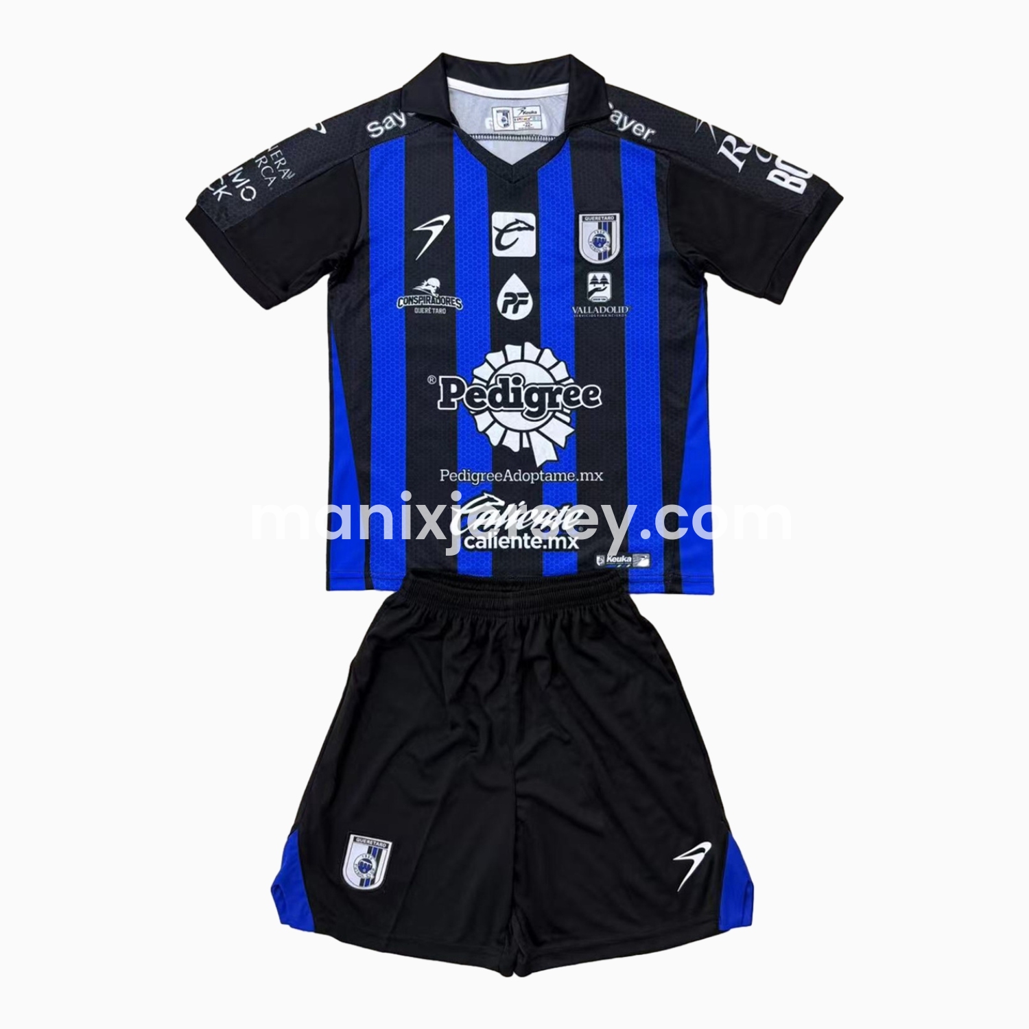 ManixJersey.com | Querétaro 24-25 Home Kids Kit -Customize Name, Number and Patch | Worldwide Shipping