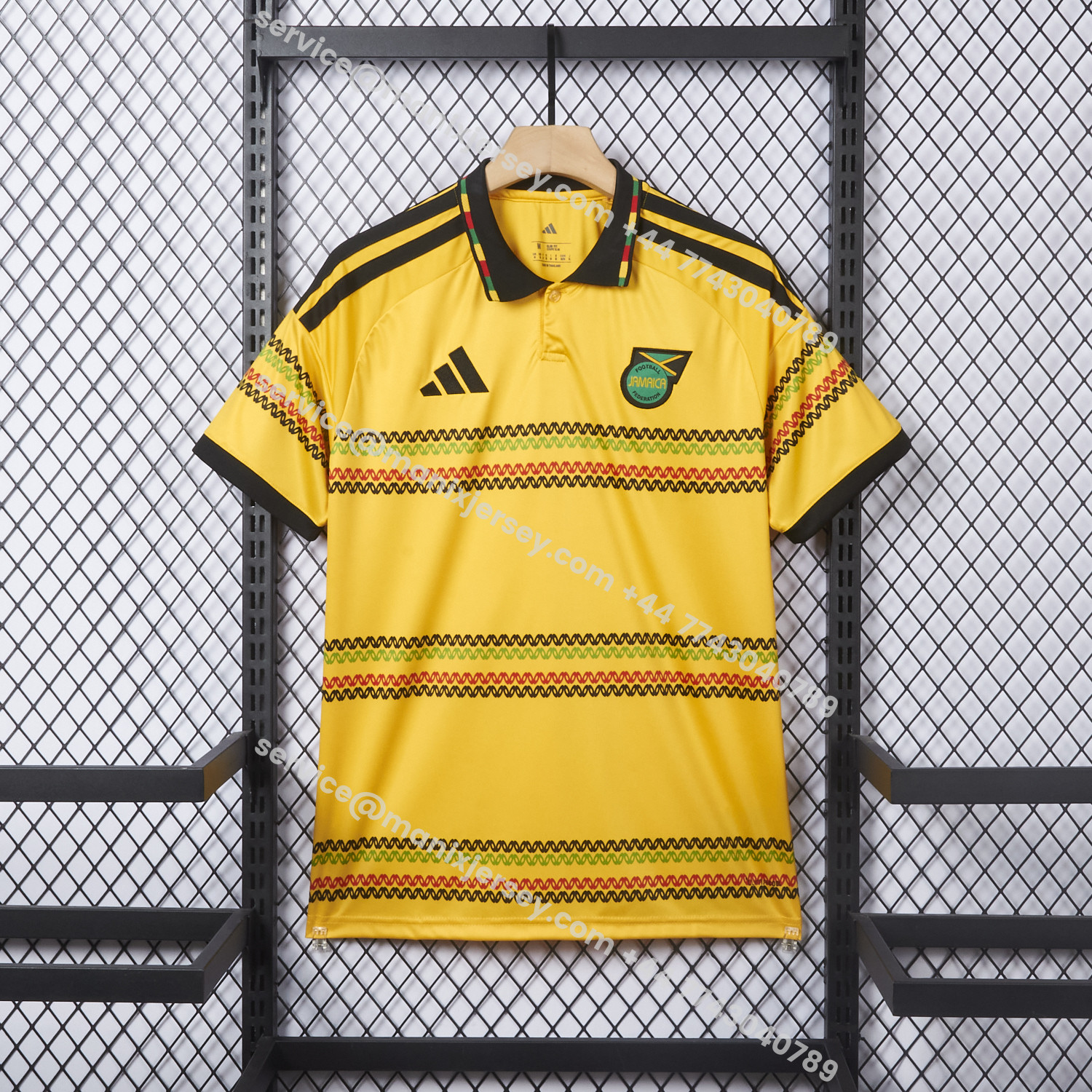 ManixJersey.com | Jamaica 2026 Home Jersey - Fans Version -Customize Name, Number and Patch | Worldwide Shipping