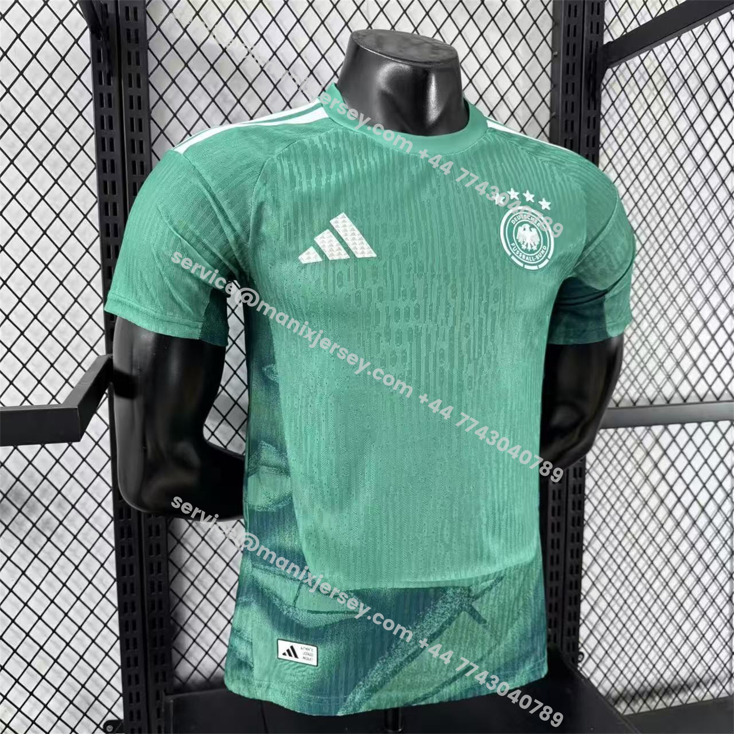 ManixJersey.com | Germany 2026 Green Goalkeeper Jersey - Player Version -Customize Name, Number and Patch | Worldwide Shipping