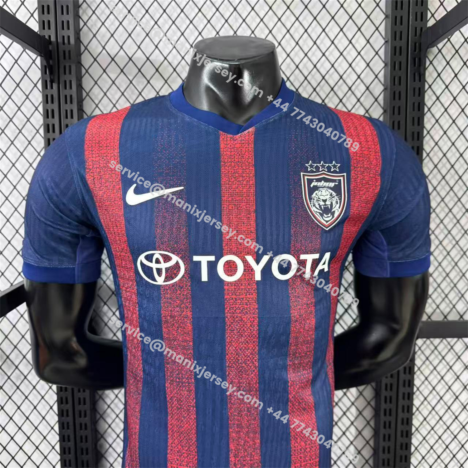 ManixJersey.com | Johor DT 25-26 Home Jersey - Player Version -Customize Name, Number and Patch | Worldwide Shipping