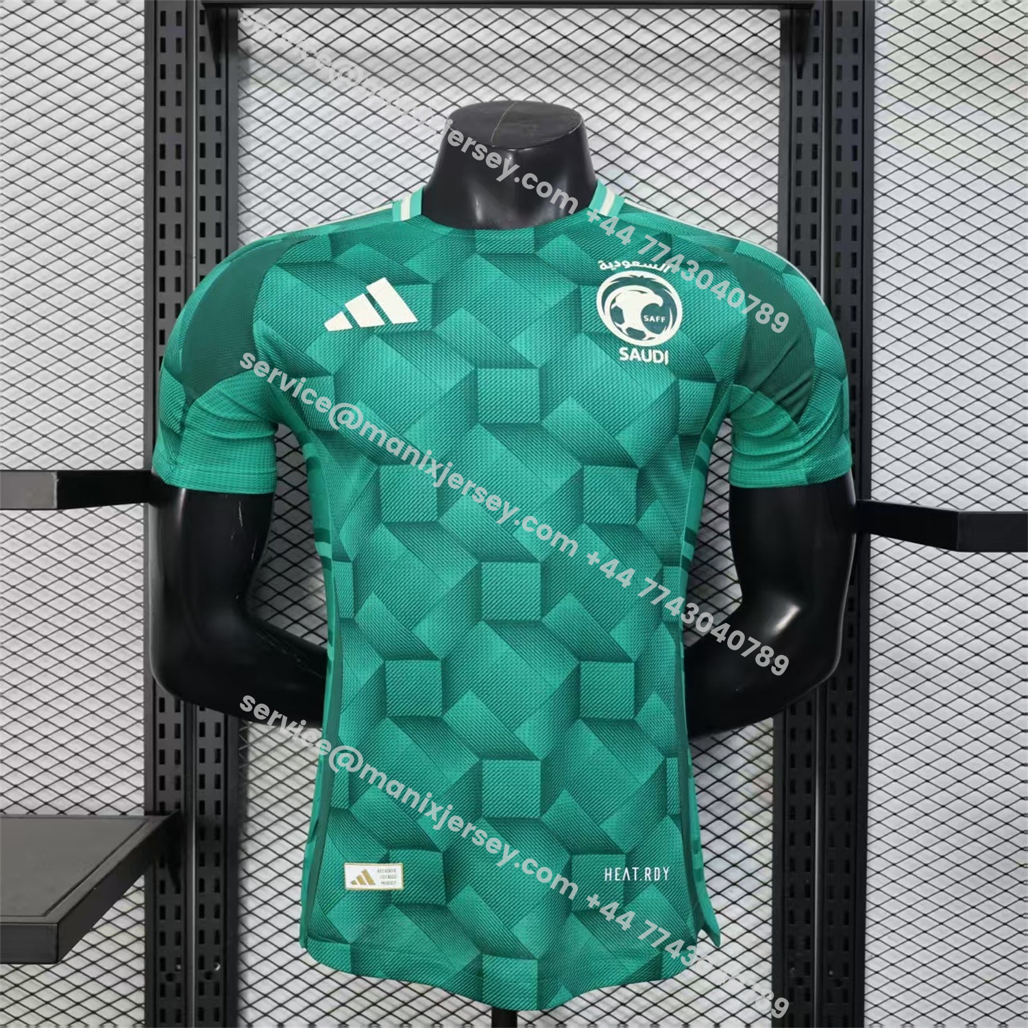 ManixJersey.com | Saudi Arabia 25-26 Home Green Jersey - Player Version -Customize Name, Number and Patch | Worldwide Shipping