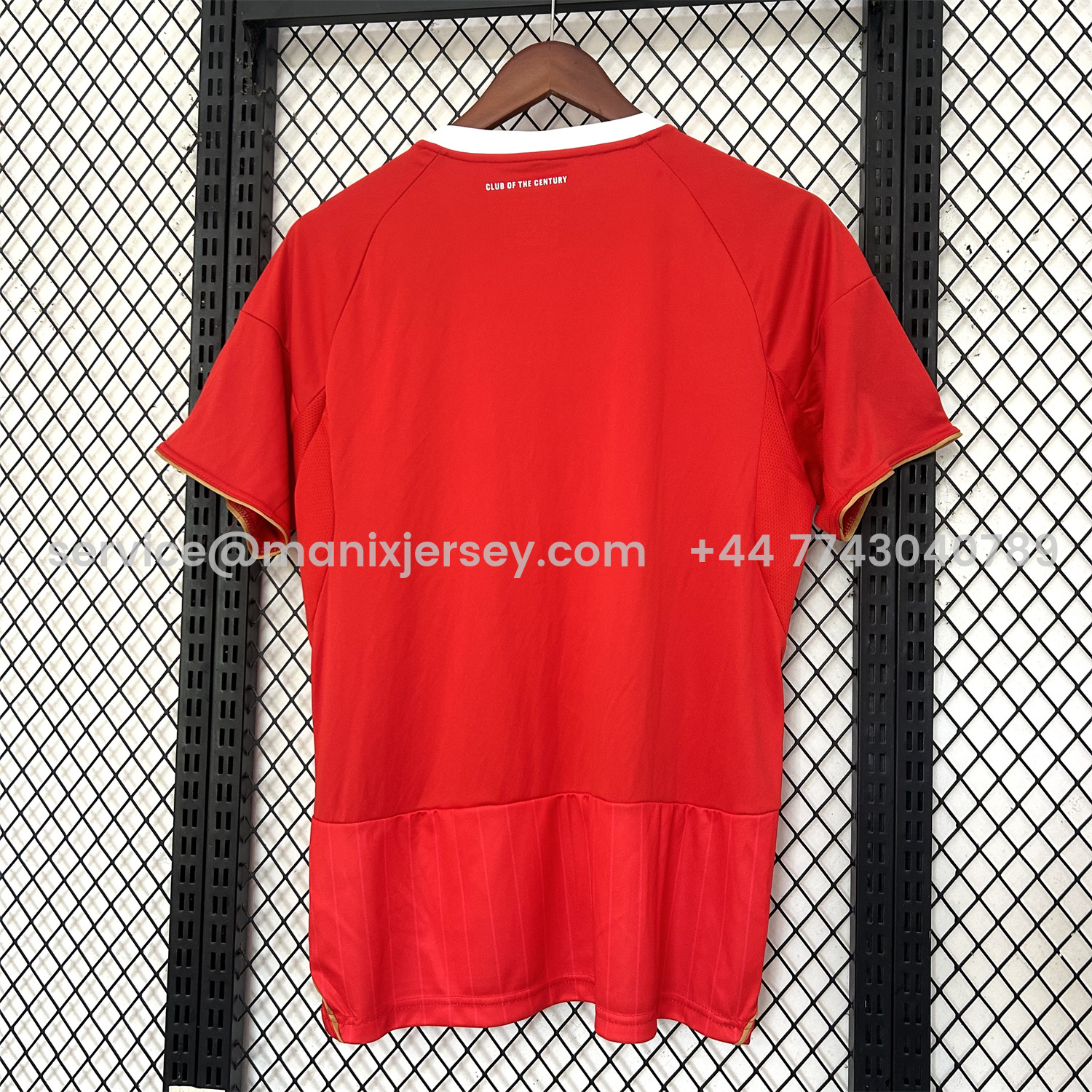 ManixJersey.com | Al Ahly SC 25-26 Home Jersey - Fans Version -Customize Name, Number and Patch | Worldwide Shipping