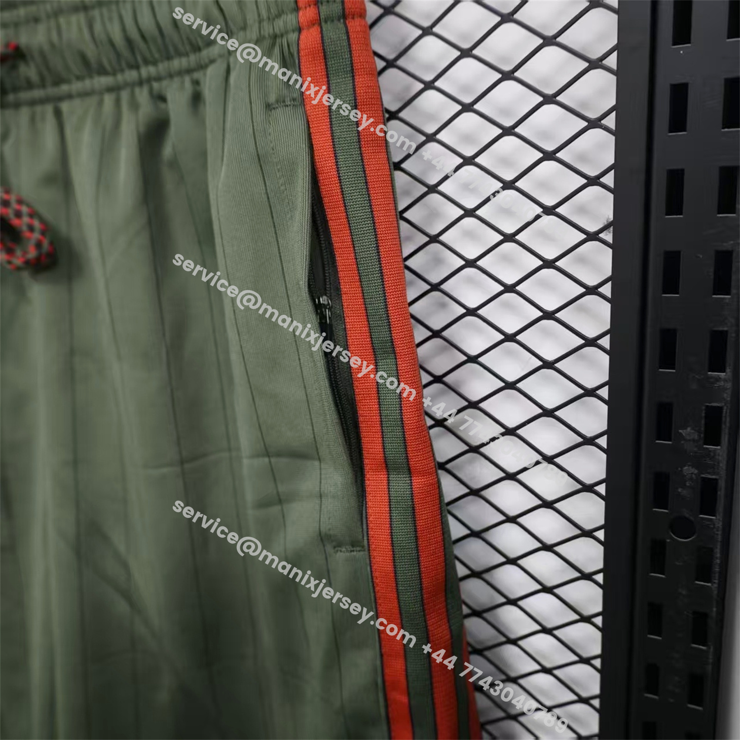 ManixJersey.com | Bayern Munich 25-26 Trefoil Grey Green Travel Shorts - Player Version -Customize Name, Number and Patch | Worldwide Shipping