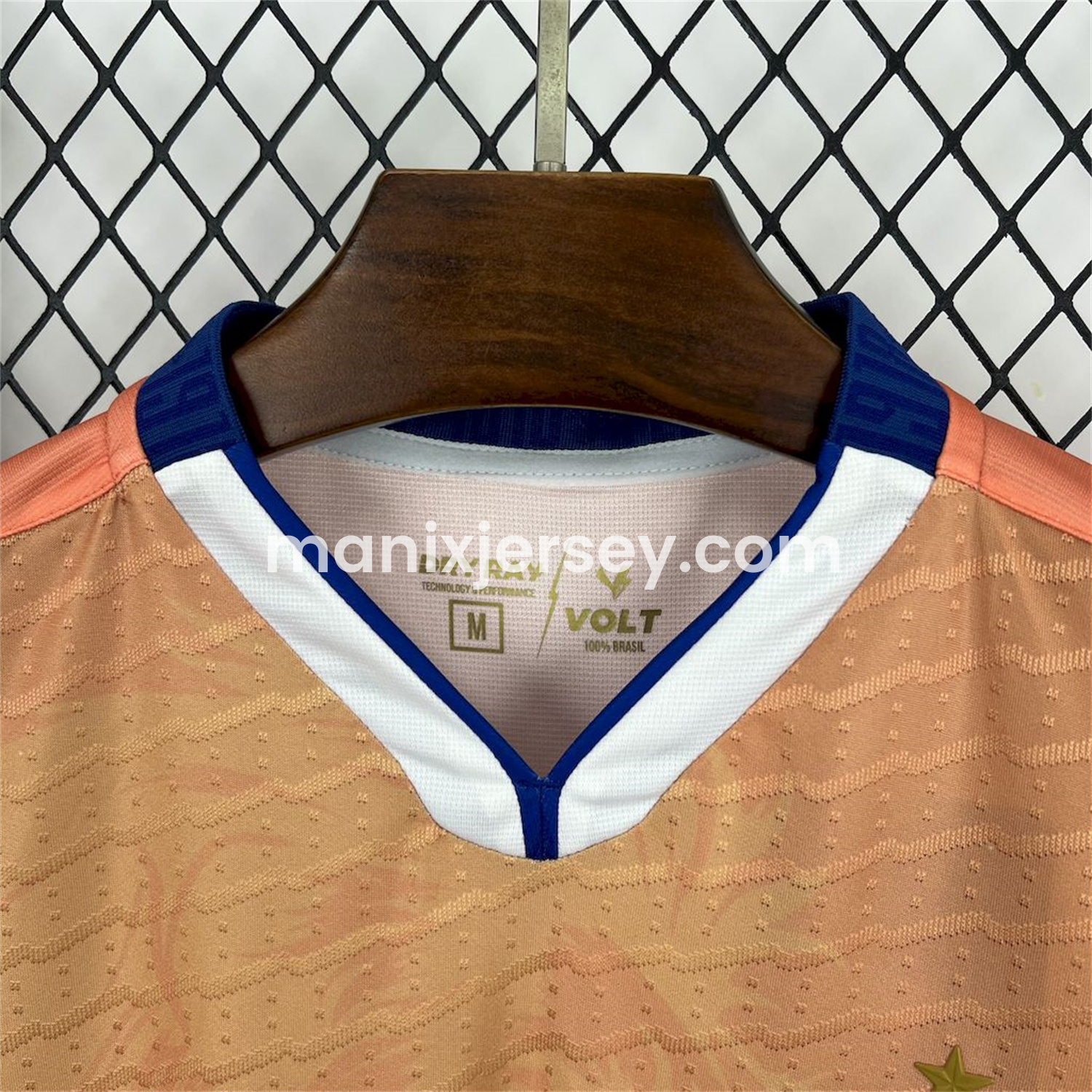 ManixJersey.com | Fortaleza 25-26 Orange Goalkeeper Jersey - Fans Version -Customize Name, Number and Patch | Worldwide Shipping