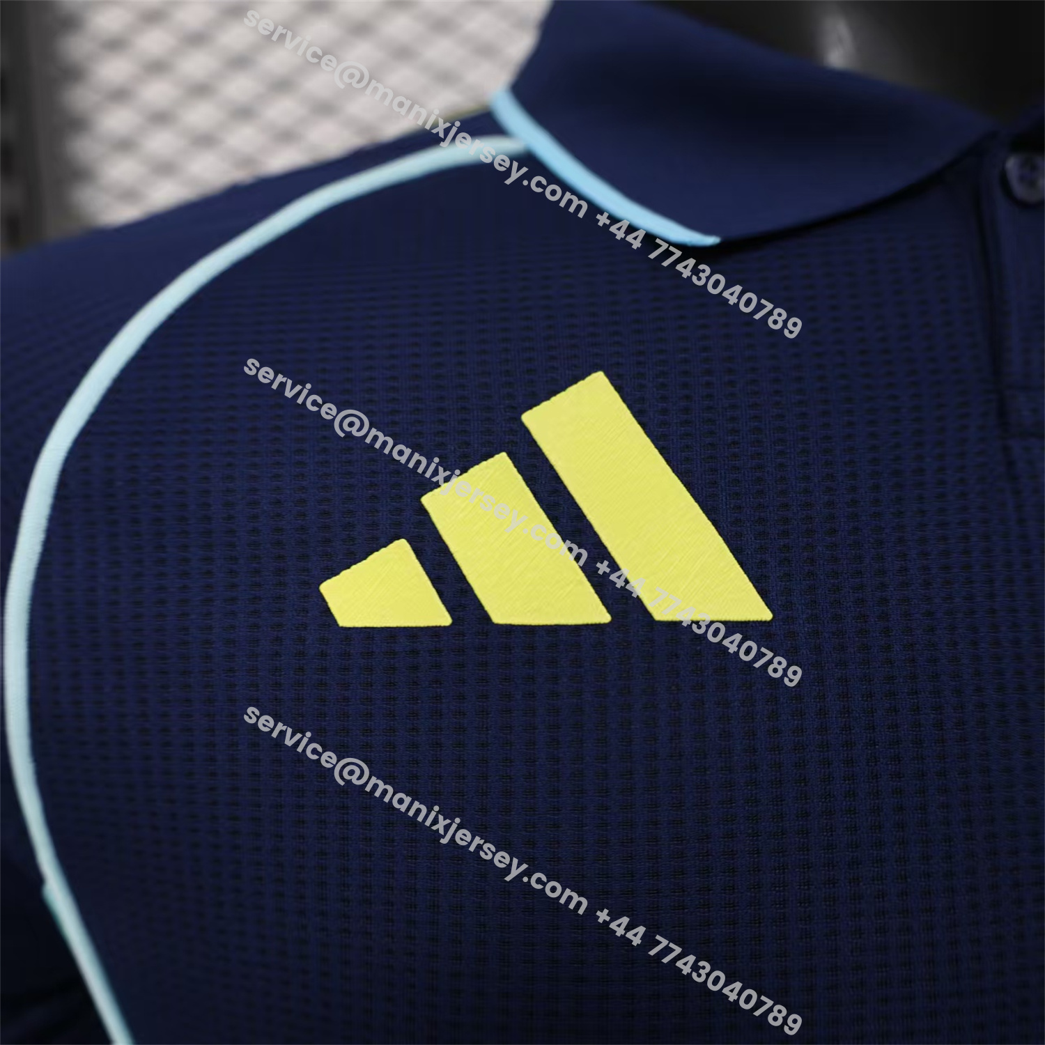 ManixJersey.com | Club América 25-26 Navy Blue Travel Training Jersey - Player Version -Customize Name, Number and Patch | Worldwide Shipping