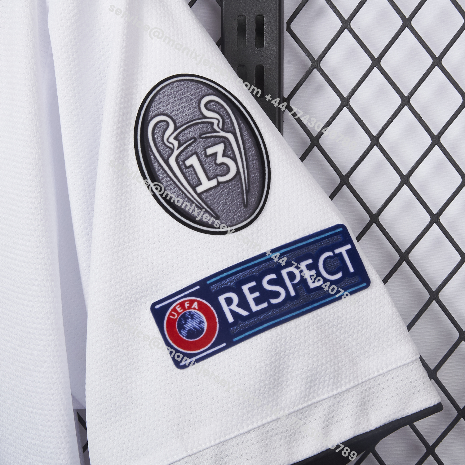 ManixJersey.com | Retro Real Madrid 14-15 Home Stadium Jersey -Customize Name, Number and Patch | Worldwide Shipping