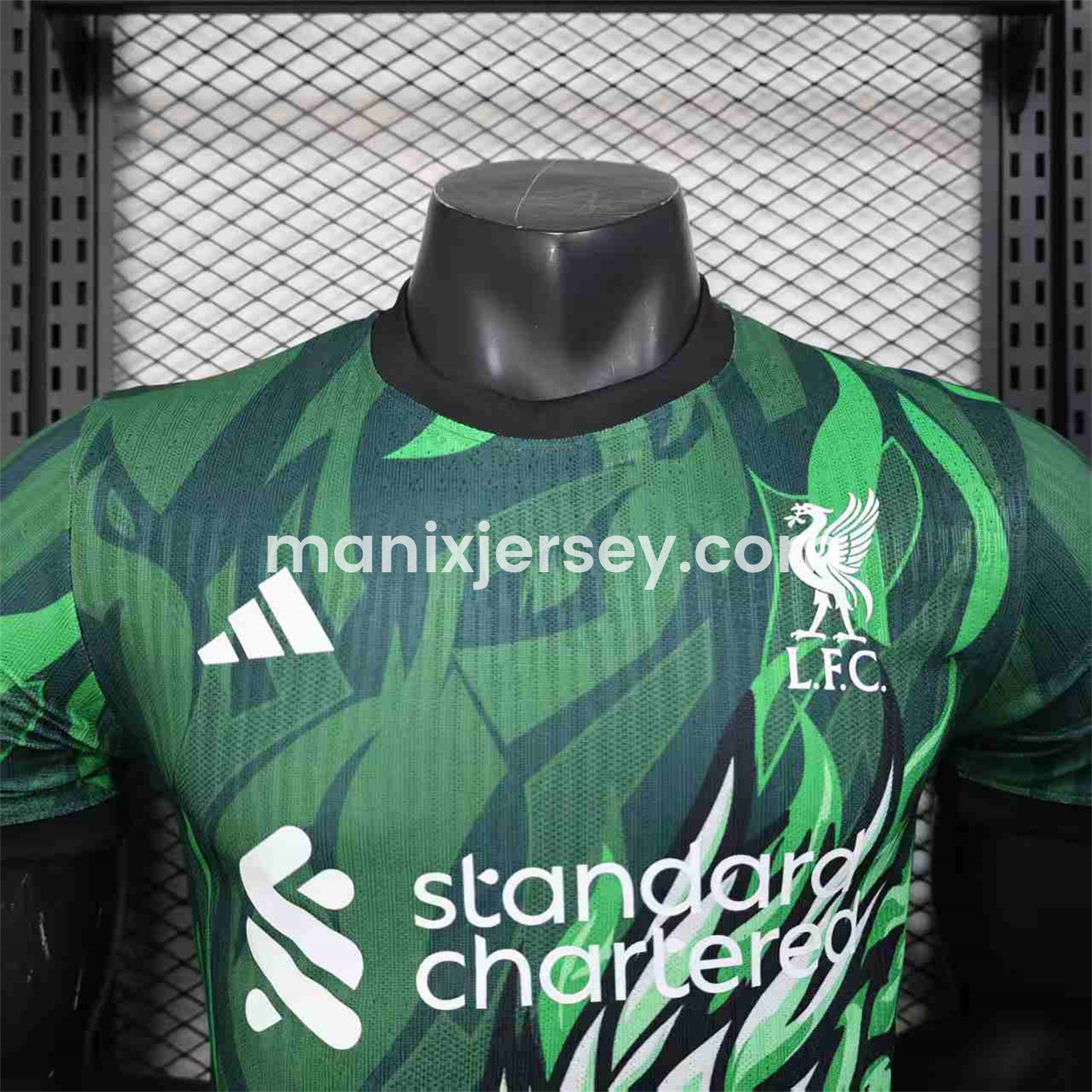 ManixJersey.com | Liver.pool 25-26 Green Dragon and Fire Special Jersey - Player Version -Customize Name, Number and Patch | Worldwide Shipping