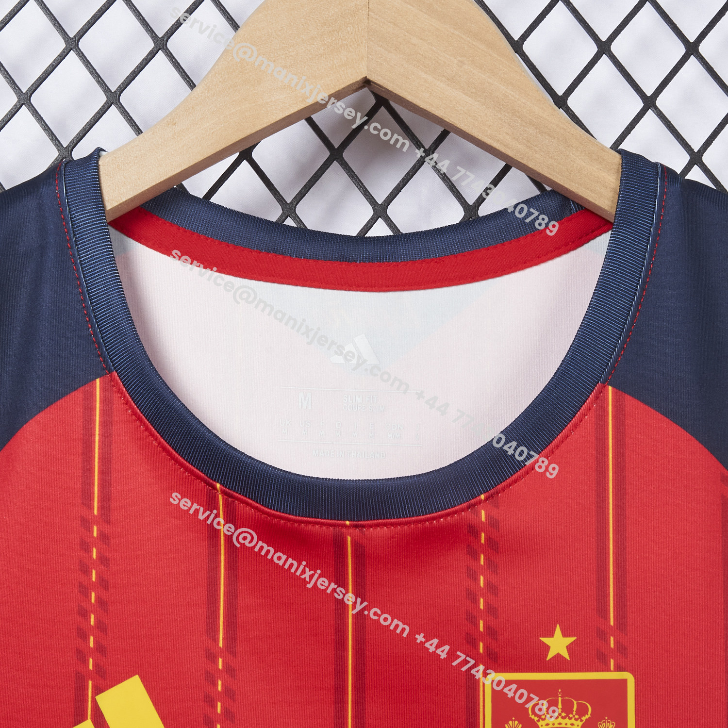 ManixJersey.com | Women's Spain 2026 Home Yoga Vest -Customize Name, Number and Patch | Worldwide Shipping