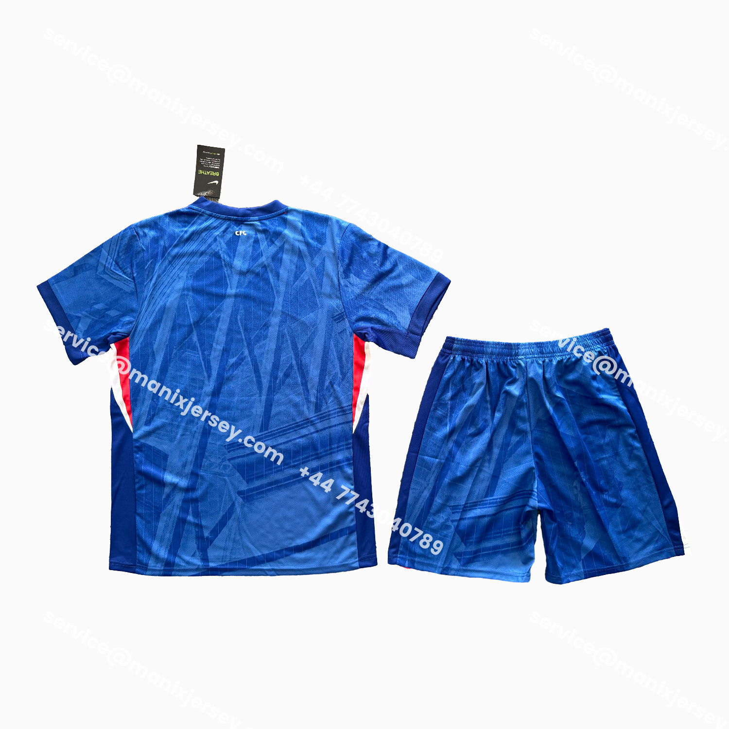 ManixJersey.com | C.H.E.L.S.E.A 25-26 Home Men's Adult Jersey Set - Fans Version -Customize Name, Number and Patch | Worldwide Shipping