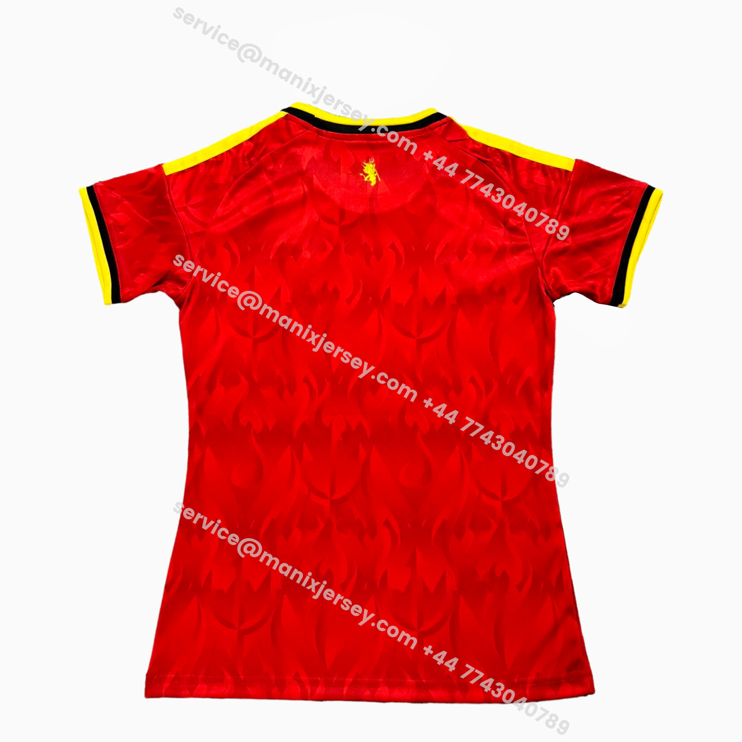 ManixJersey.com | Women's Belgium 2026 Home Jersey - Fans Version -Customize Name, Number and Patch | Worldwide Shipping