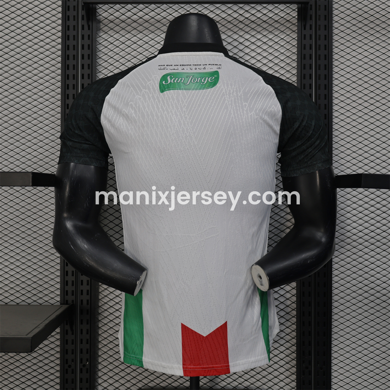 ManixJersey.com | Club Deportivo Palestino 25-26 Home Jersey - Player Version -Customize Name, Number and Patch | Worldwide Shipping