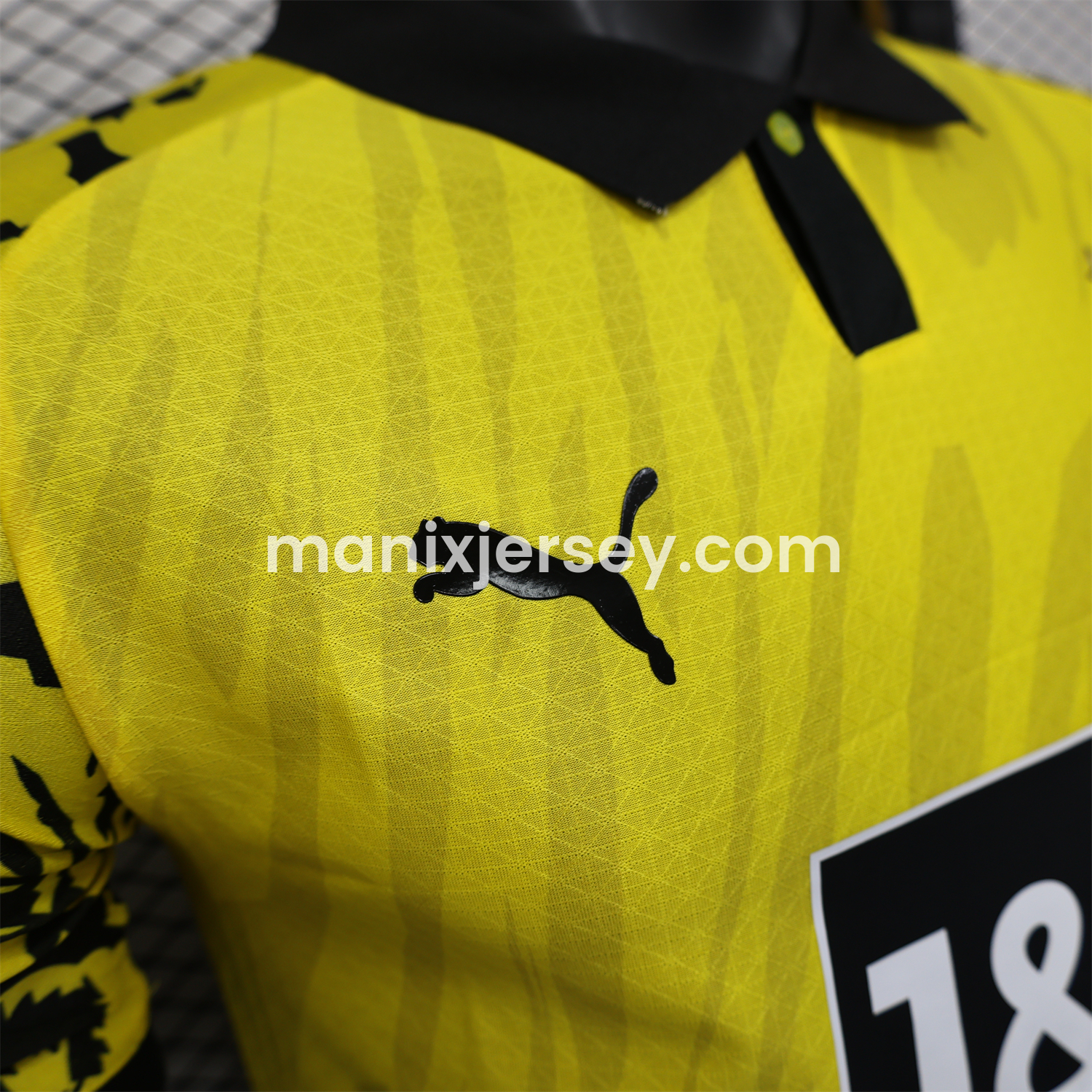 ManixJersey.com | Dortmund 25-26 Yellow POLO Special Edition Jersey - Player Version -Customize Name, Number and Patch | Worldwide Shipping