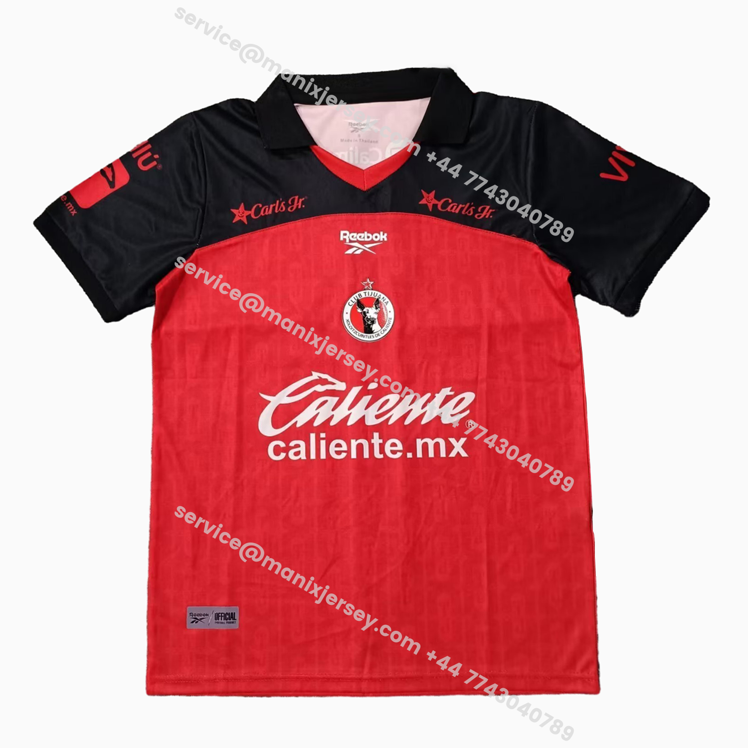 ManixJersey.com | Club Tijuana 26-27 Home Jersey -Customize Name, Number and Patch | Worldwide Shipping