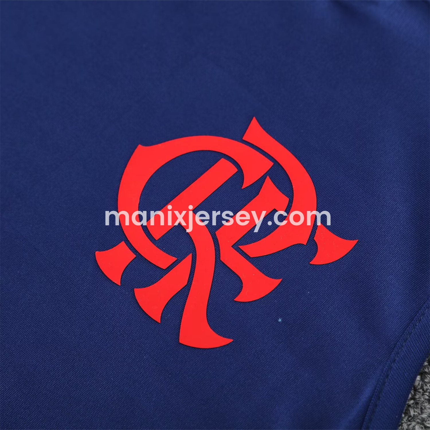 ManixJersey.com | Flamengo 25-26 Vest Training Set - Royal Blue With Royal Blue -Customize Name, Number and Patch | Worldwide Shipping