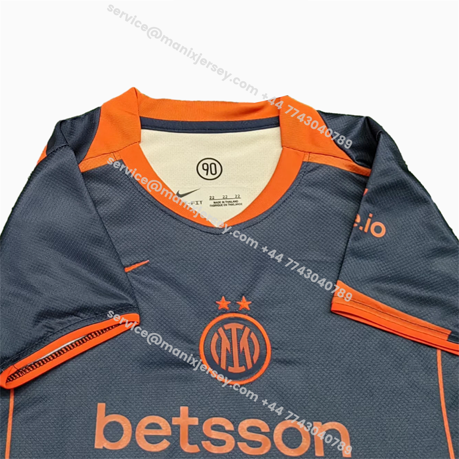 ManixJersey.com | Inter Milan 25-26 Third Kids Kit -Customize Name, Number and Patch | Worldwide Shipping