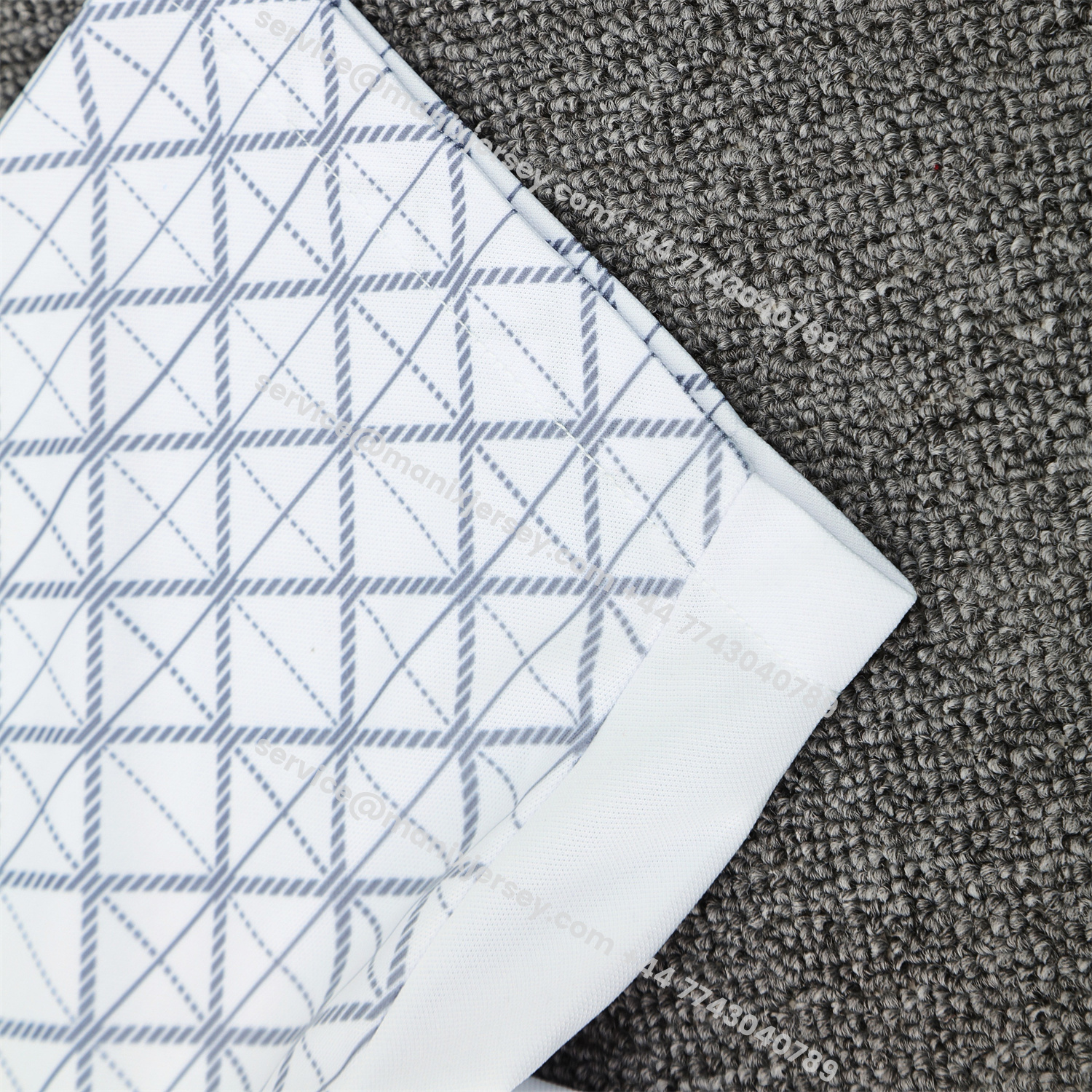 ManixJersey.com | Paris Saint-Germain PSG 25-26 Short-Sleeve Training Set - White Top & Deep Blue Shorts -Customize Name, Number and Patch | Worldwide Shipping