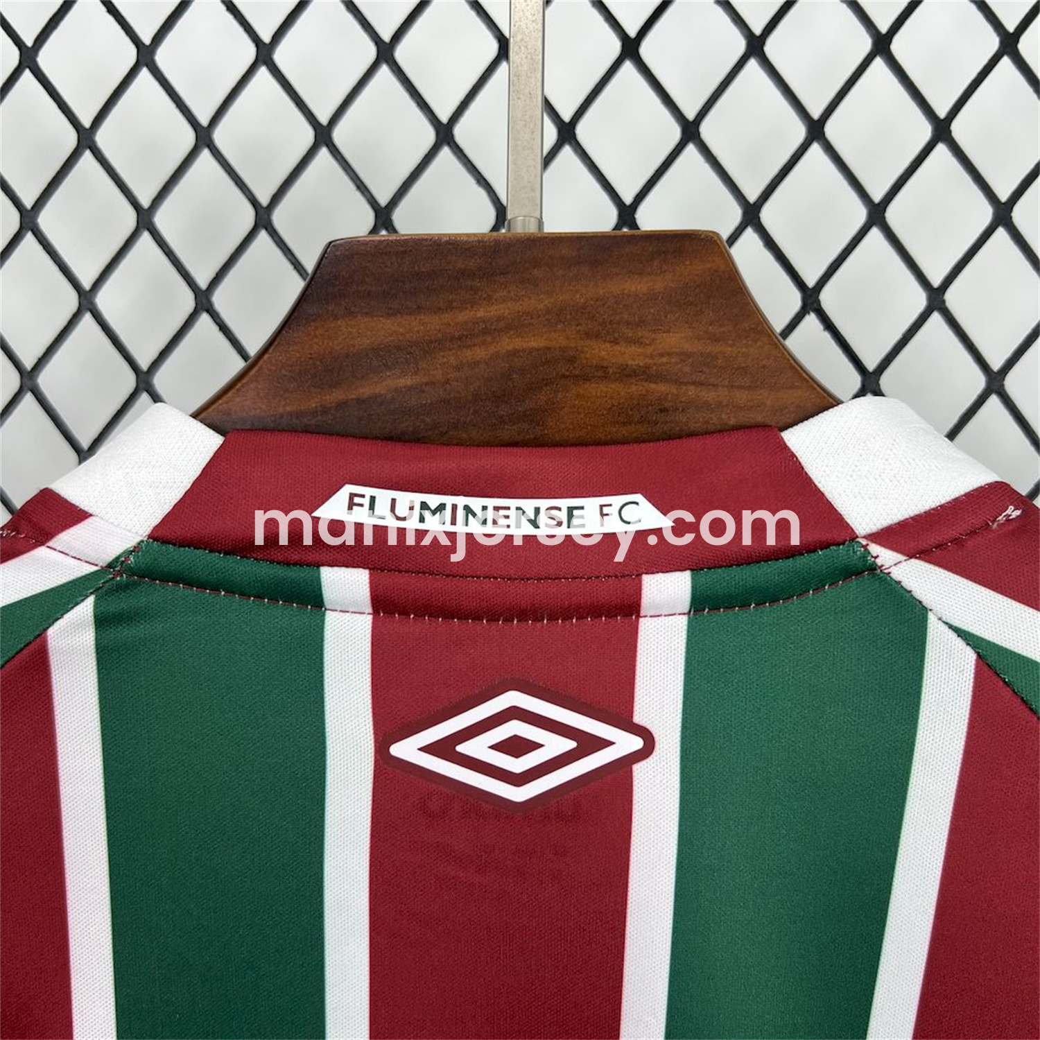 ManixJersey.com | Fluminense 25-26 Home Long Sleeves Jersey - Fans Version -Customize Name, Number and Patch | Worldwide Shipping