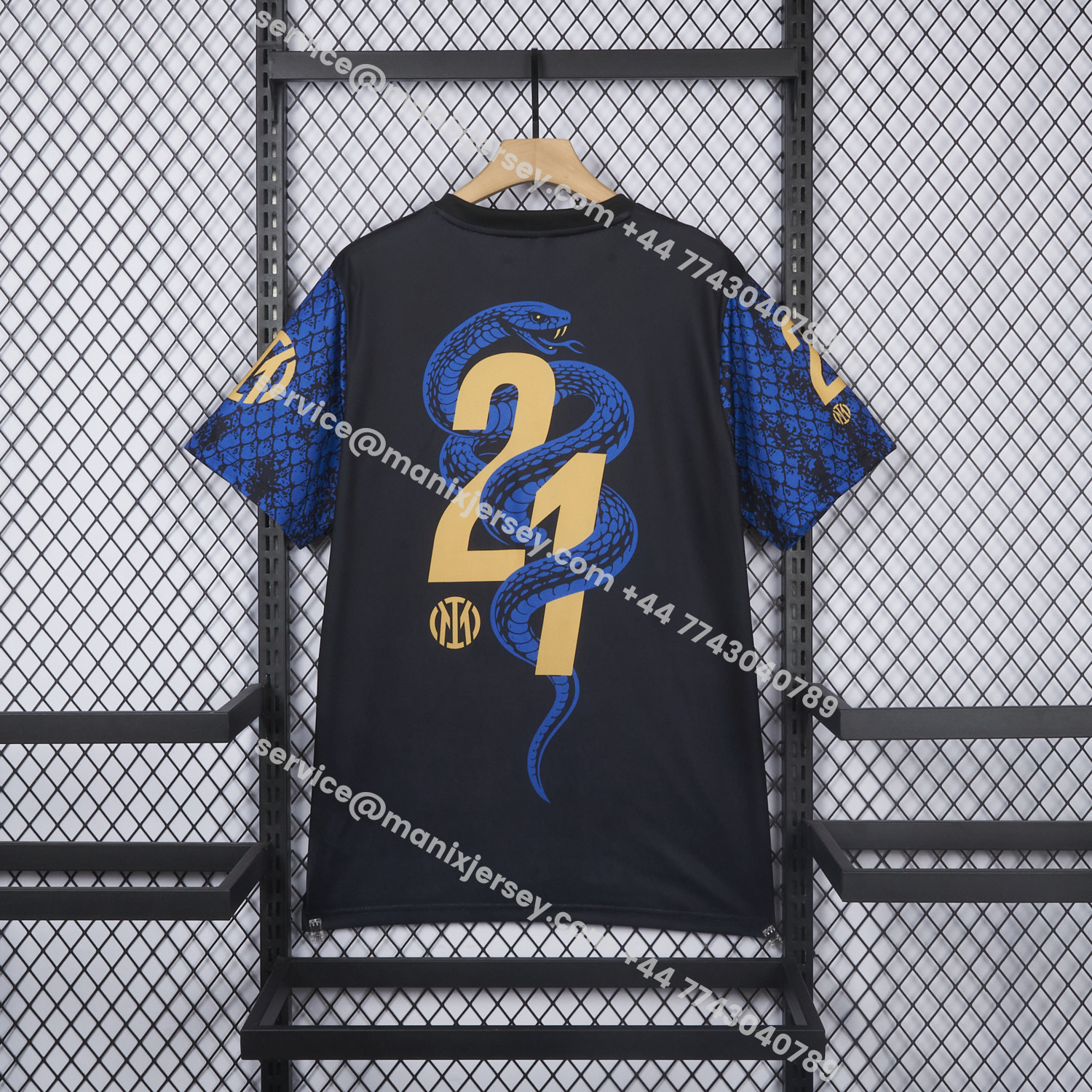 Inter Milan 2026 Serie A Champions Commemorative Black T-Shirt:football jersey mysite: unitedjerseyfootball 邓江浪:football
