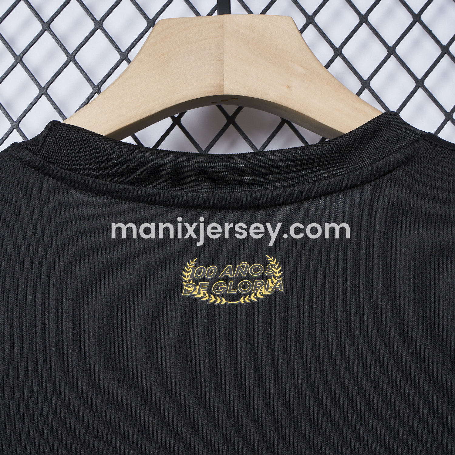 ManixJersey.com | Colo Colo 25-26 100th Anniversary Pure Black Special Jersey - Fans Version -Customize Name, Number and Patch | Worldwide Shipping