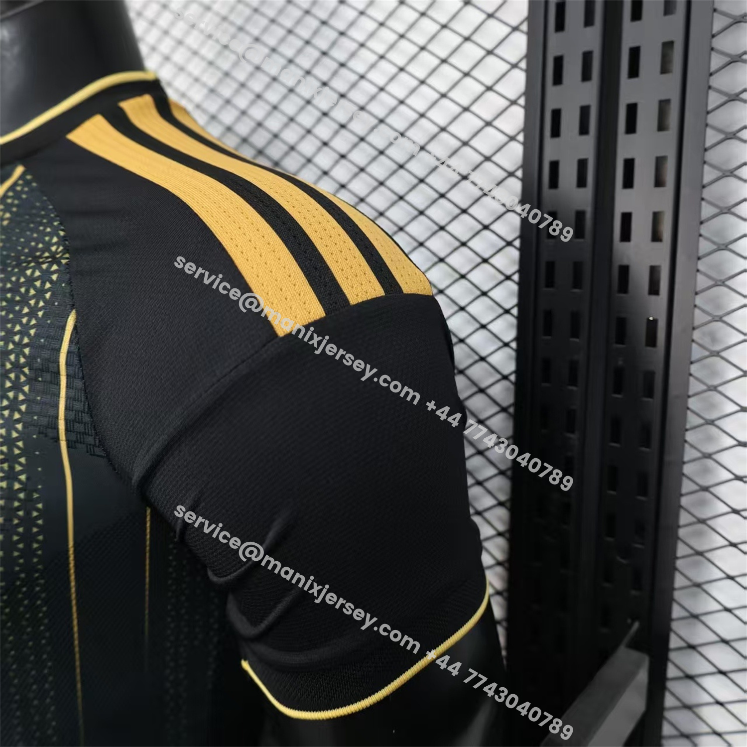 ManixJersey.com | Algeria 2026 Black And Gold Special Jersey - Player Version -Customize Name, Number and Patch | Worldwide Shipping