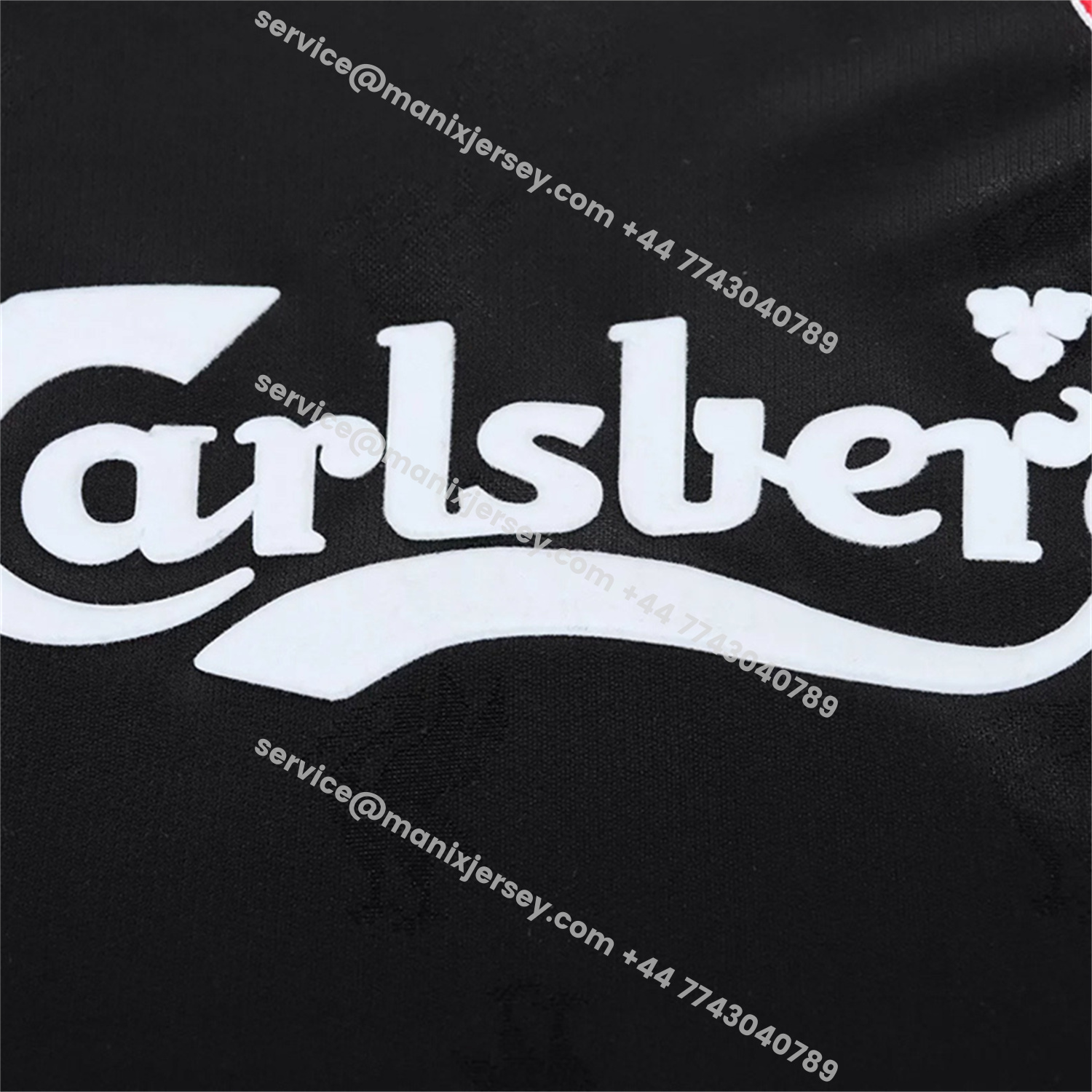 ManixJersey.com | Retro Liver.pool 1996-97 Black Special Kids Kit -Customize Name, Number and Patch | Worldwide Shipping