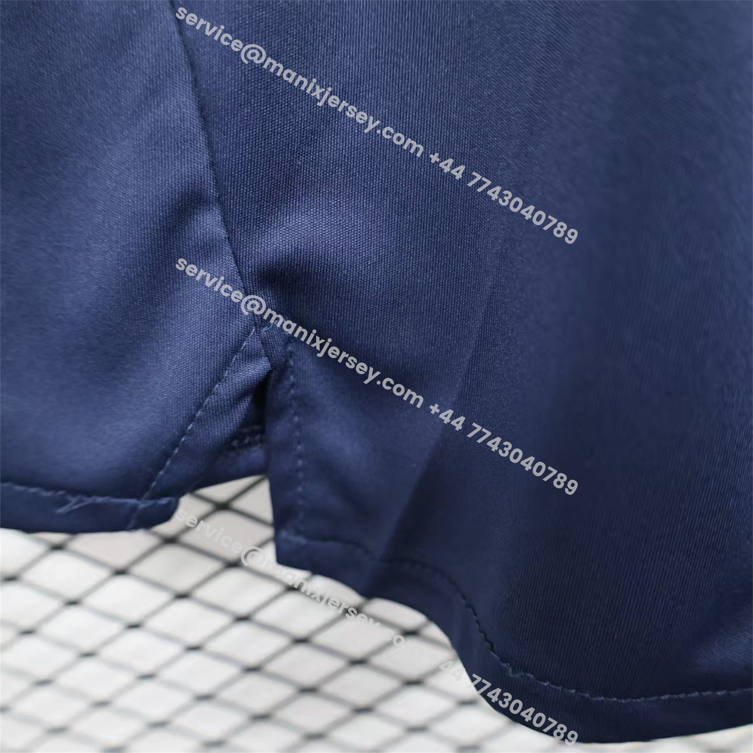 ManixJersey.com | Arsenal 25-26 Away Blue Shorts - Player Version -Customize Name, Number and Patch | Worldwide Shipping